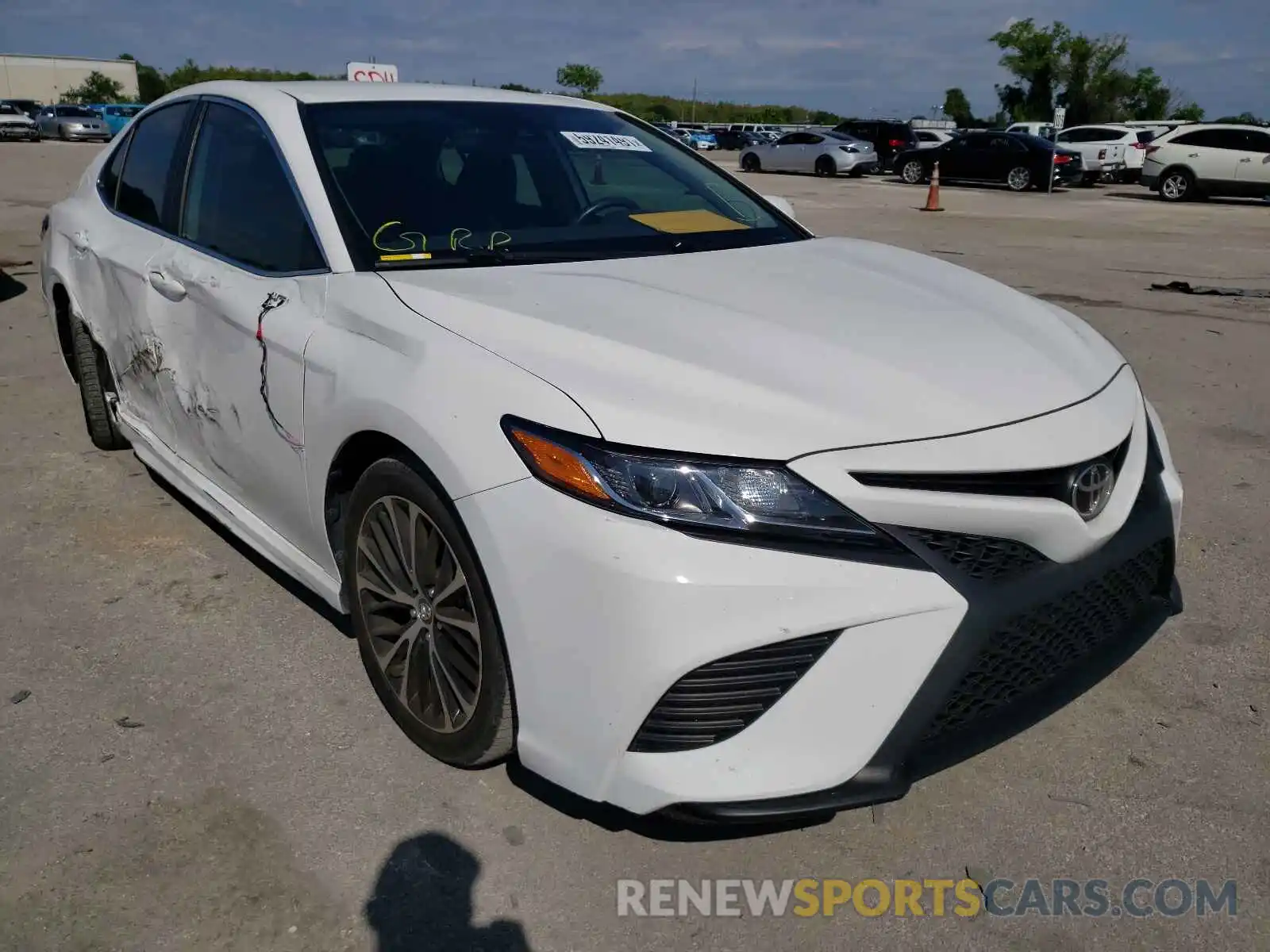 1 Photograph of a damaged car 4T1B11HK9KU724763 TOYOTA CAMRY 2019