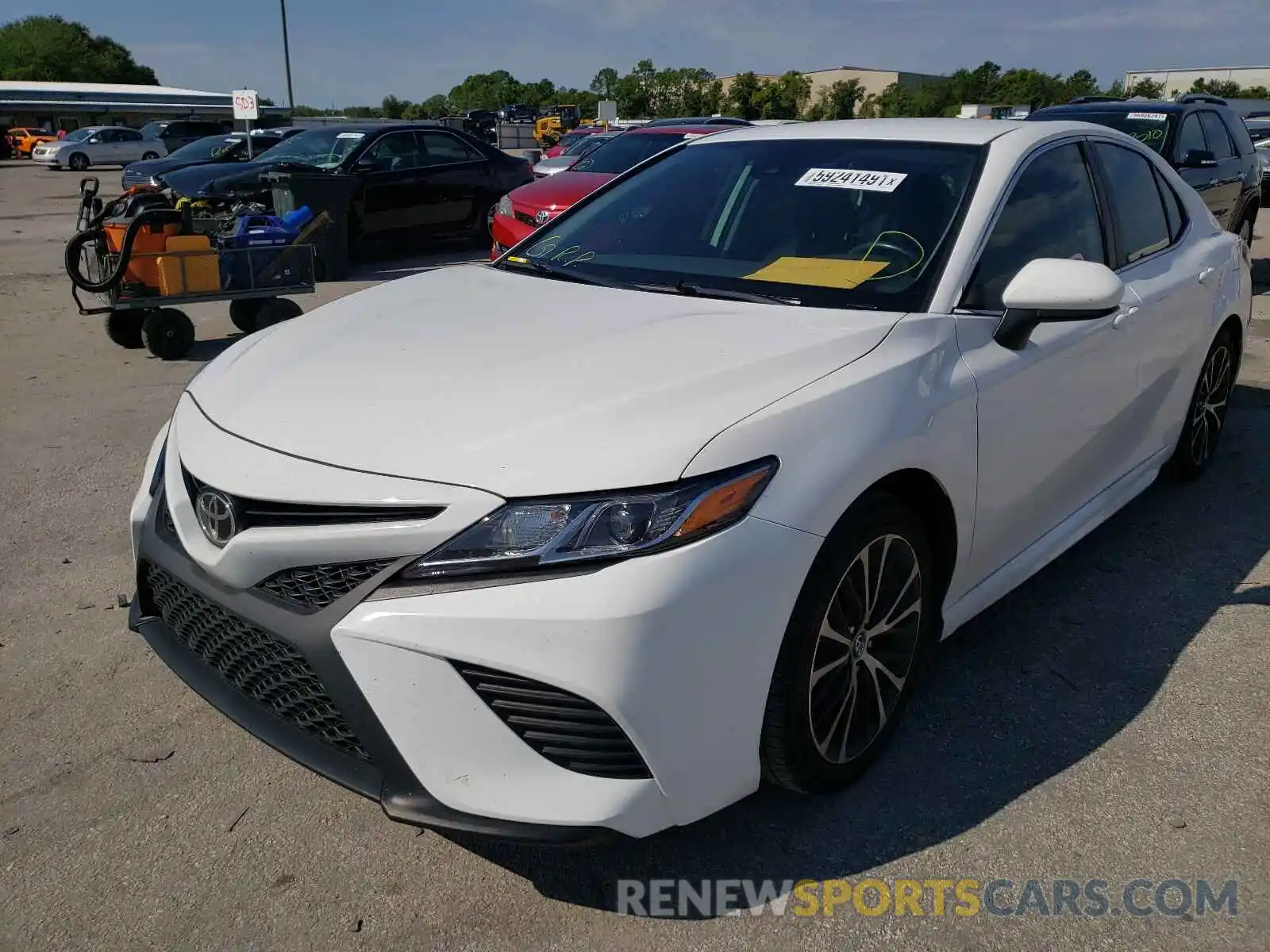 2 Photograph of a damaged car 4T1B11HK9KU724763 TOYOTA CAMRY 2019