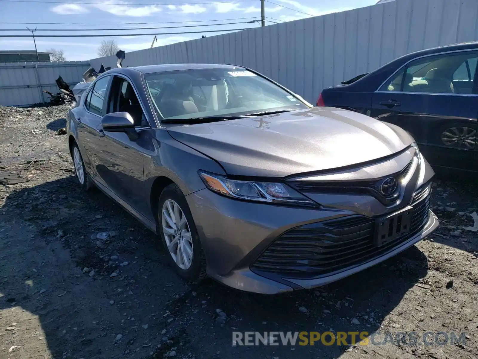 1 Photograph of a damaged car 4T1B11HK9KU728845 TOYOTA CAMRY 2019