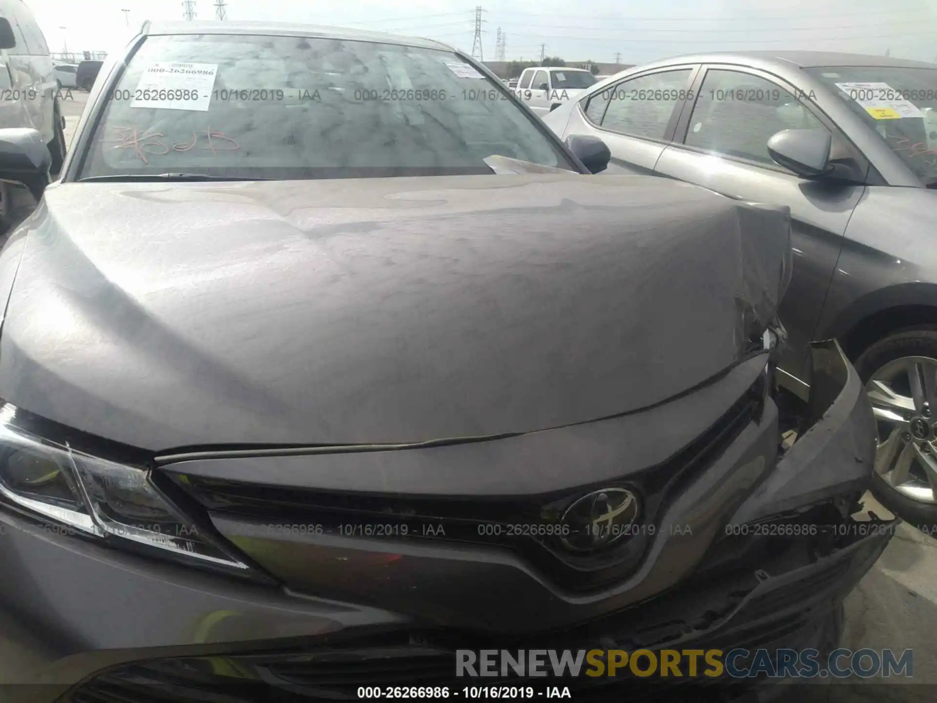 6 Photograph of a damaged car 4T1B11HK9KU730076 TOYOTA CAMRY 2019