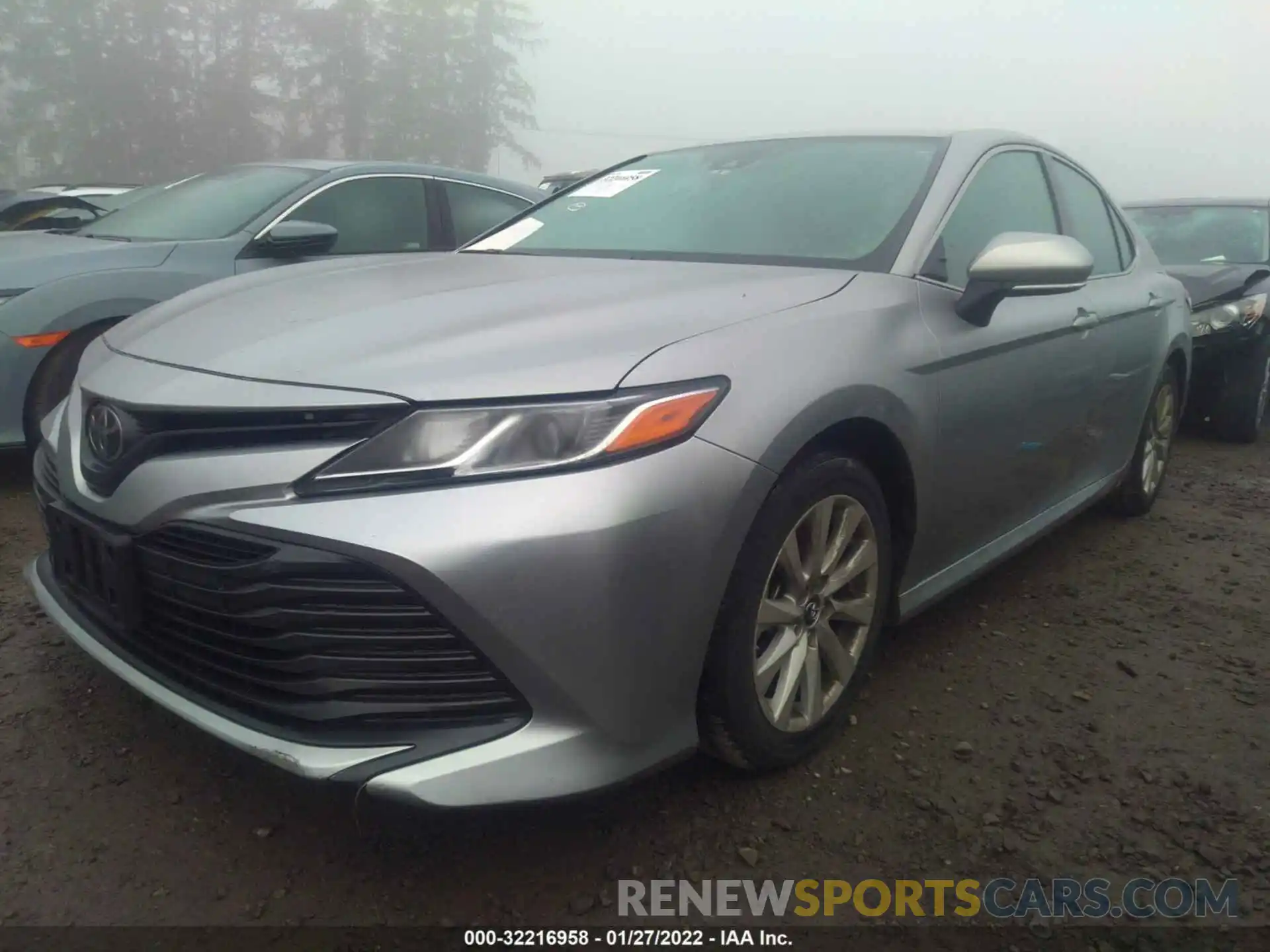 2 Photograph of a damaged car 4T1B11HK9KU730868 TOYOTA CAMRY 2019