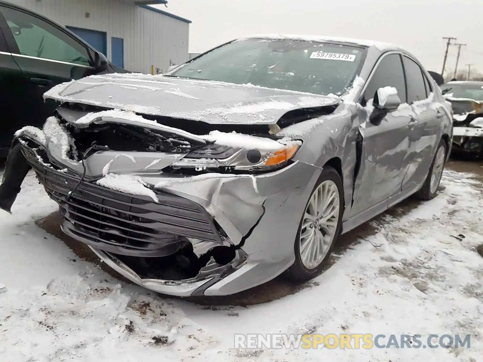 2 Photograph of a damaged car 4T1B11HK9KU732426 TOYOTA CAMRY 2019