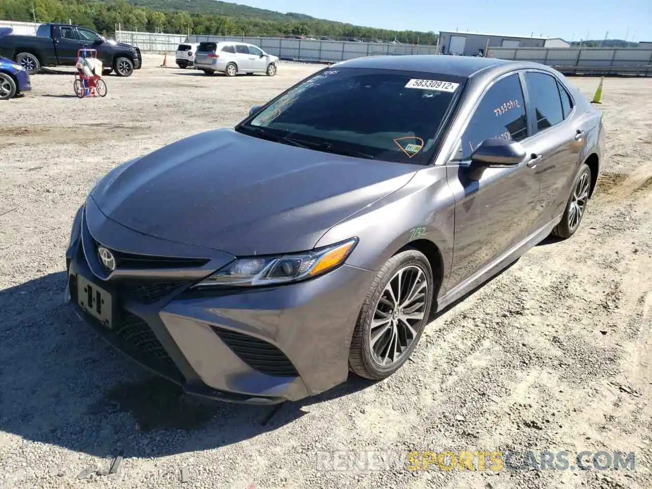 2 Photograph of a damaged car 4T1B11HK9KU732474 TOYOTA CAMRY 2019