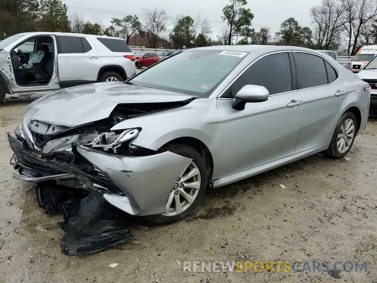 1 Photograph of a damaged car 4T1B11HK9KU732555 TOYOTA CAMRY 2019