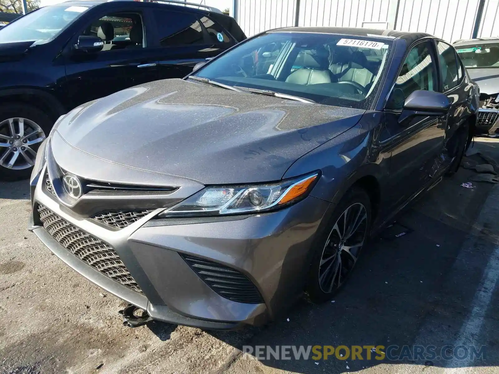 2 Photograph of a damaged car 4T1B11HK9KU734273 TOYOTA CAMRY 2019