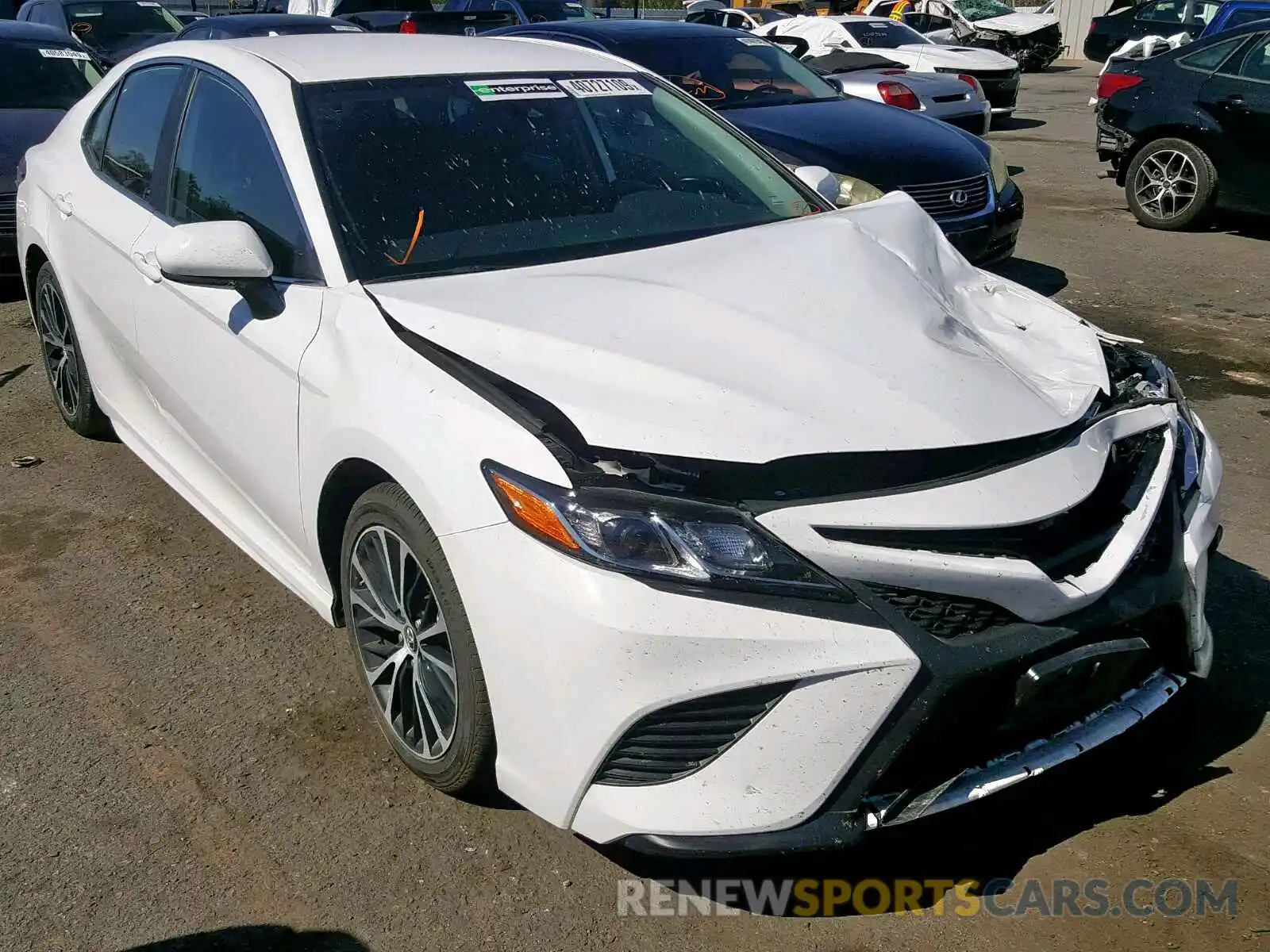 1 Photograph of a damaged car 4T1B11HK9KU735312 TOYOTA CAMRY 2019