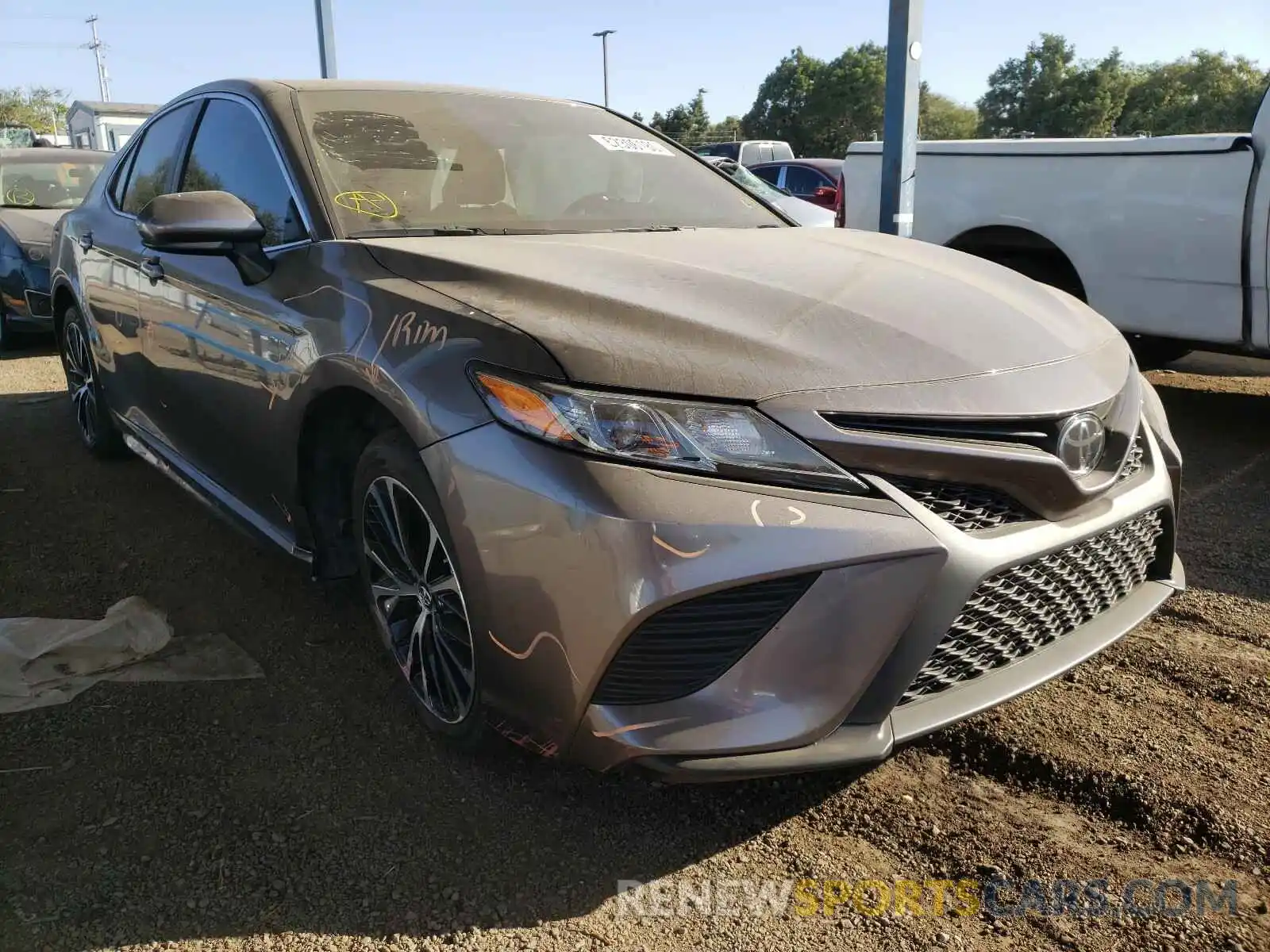 1 Photograph of a damaged car 4T1B11HK9KU735889 TOYOTA CAMRY 2019