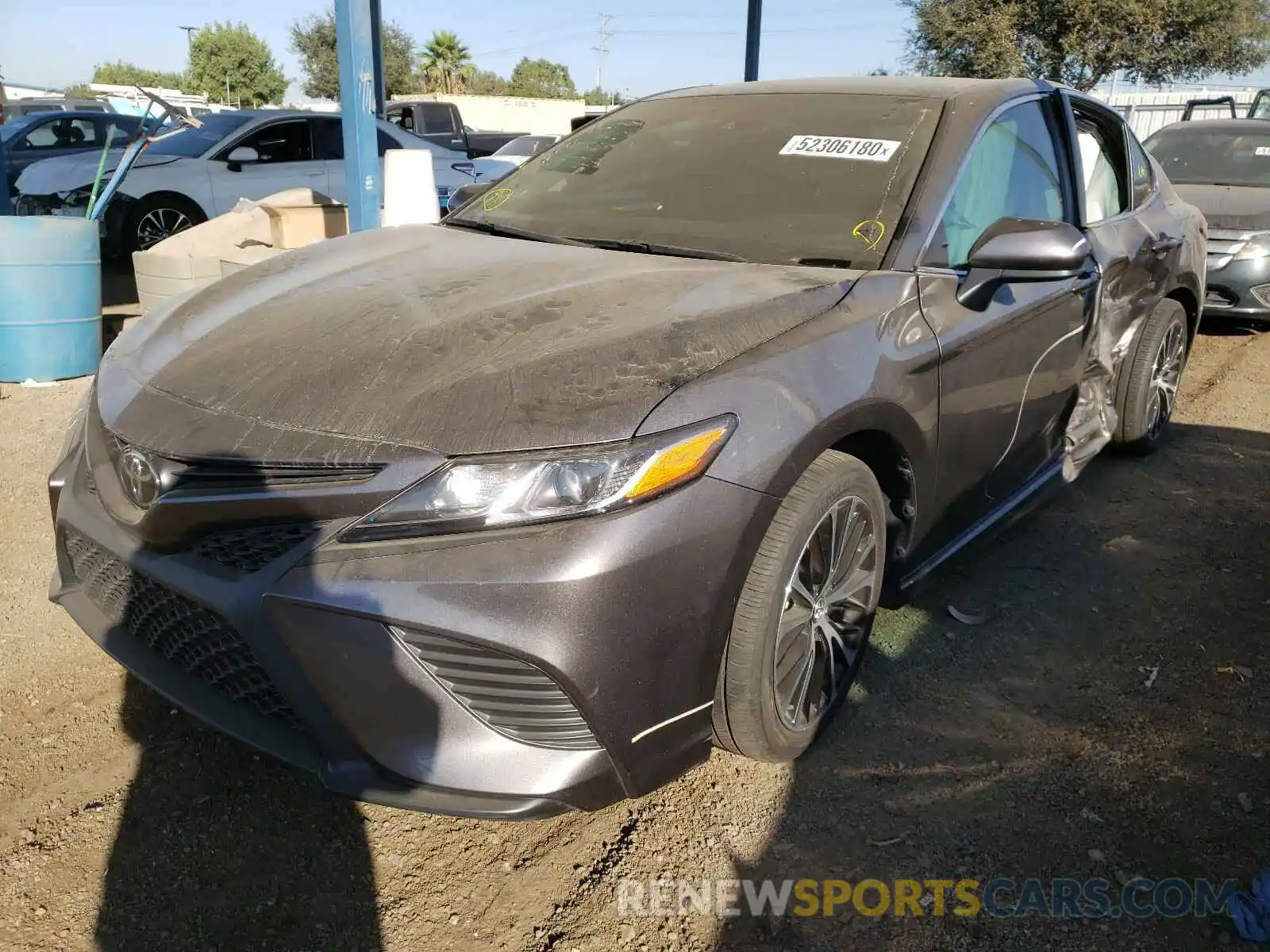 2 Photograph of a damaged car 4T1B11HK9KU735889 TOYOTA CAMRY 2019