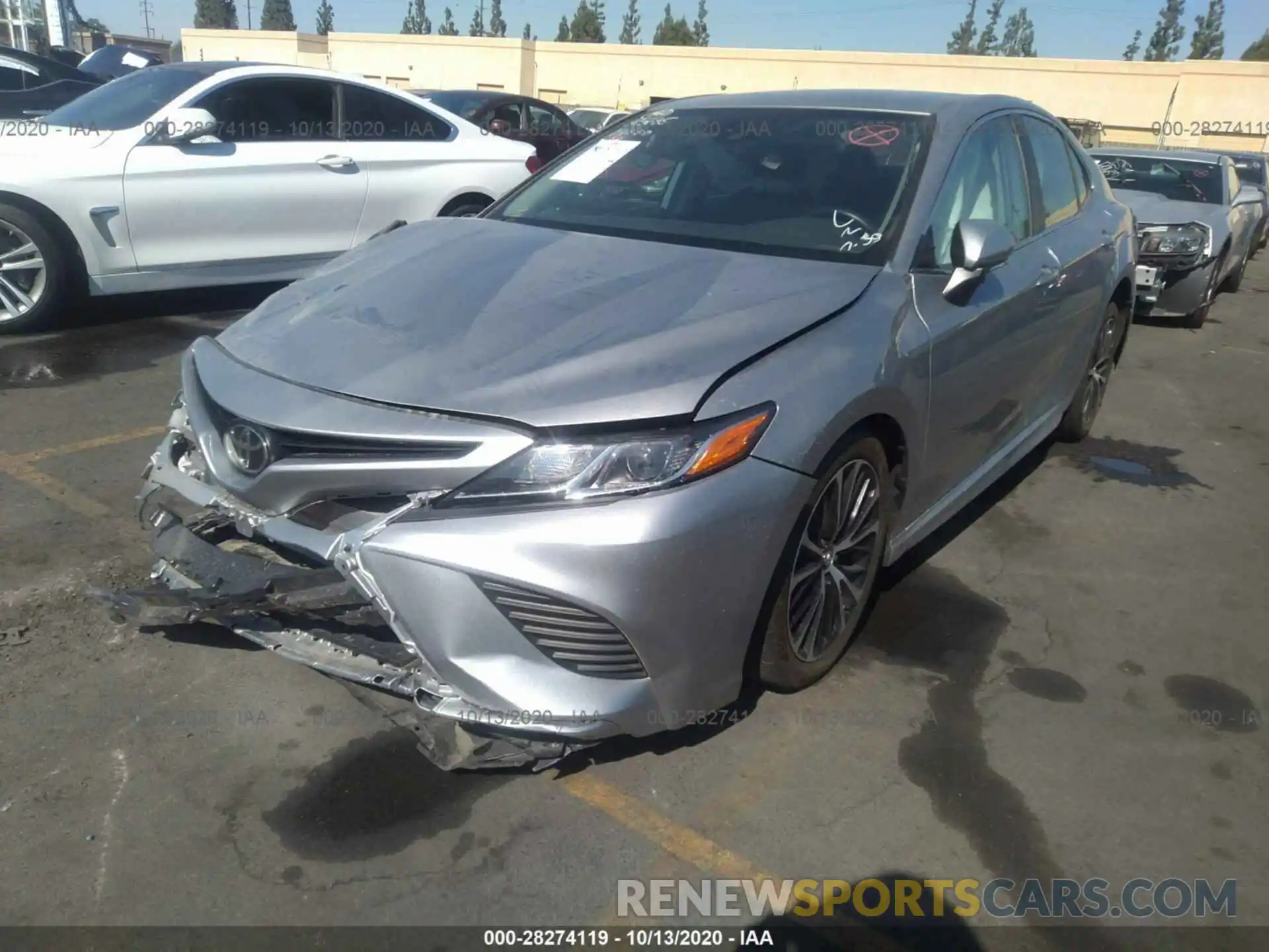 2 Photograph of a damaged car 4T1B11HK9KU735939 TOYOTA CAMRY 2019