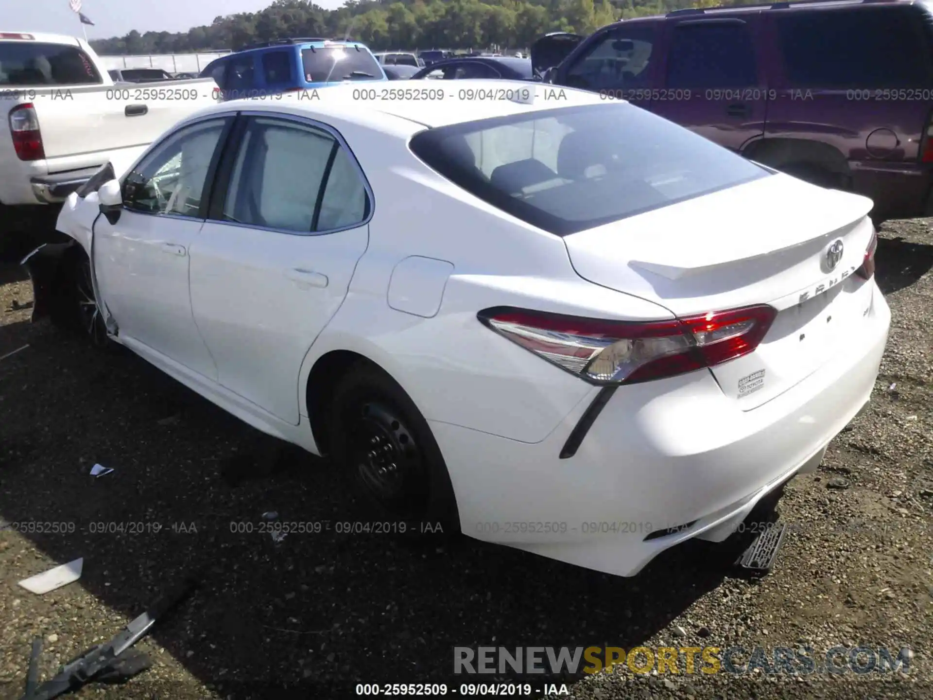 3 Photograph of a damaged car 4T1B11HK9KU736203 TOYOTA CAMRY 2019