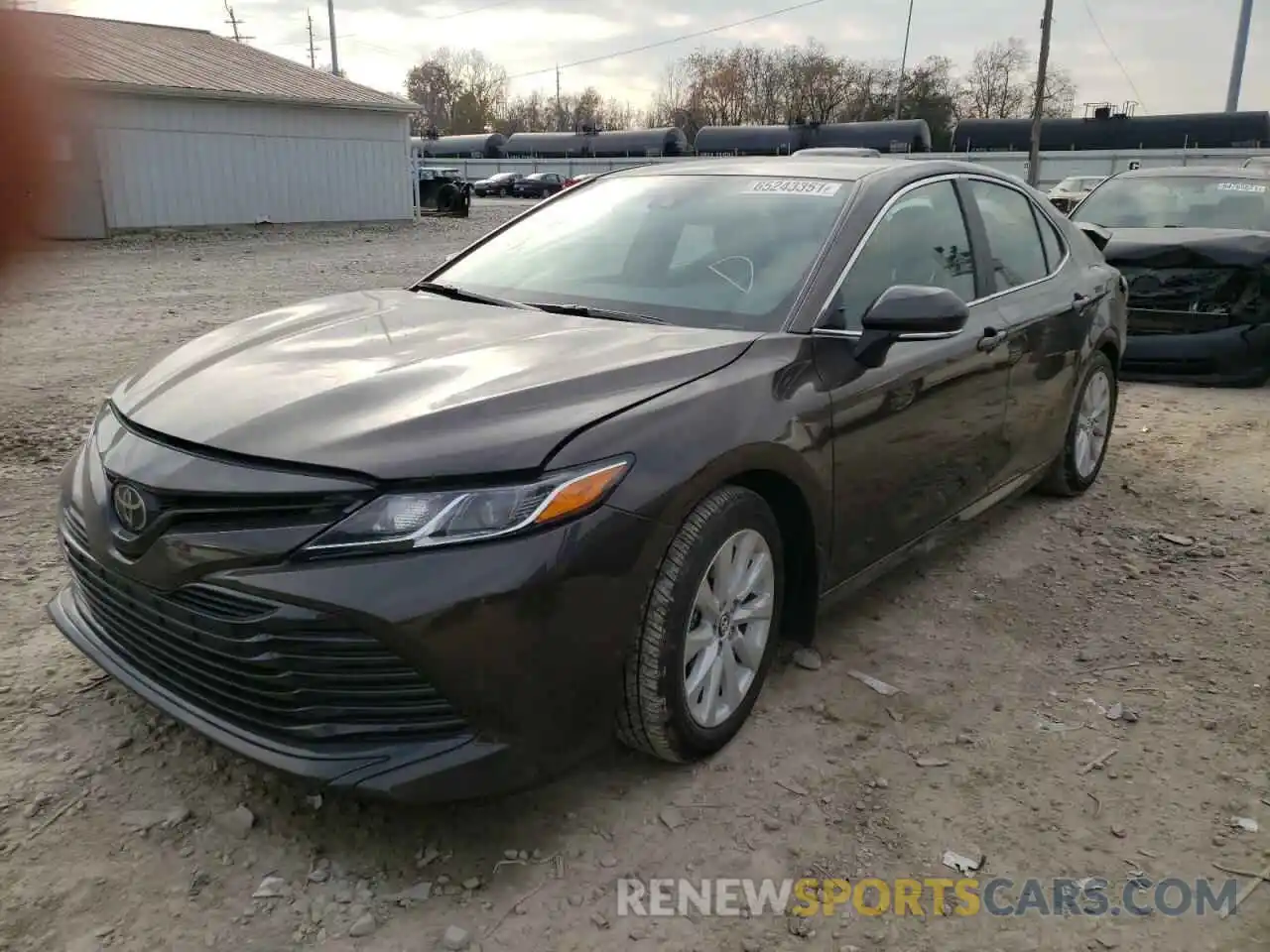 2 Photograph of a damaged car 4T1B11HK9KU737724 TOYOTA CAMRY 2019