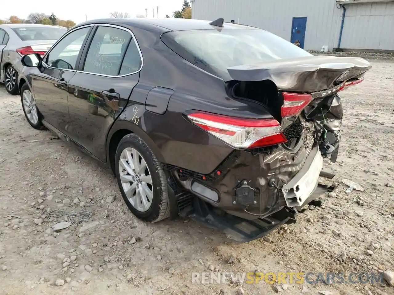 3 Photograph of a damaged car 4T1B11HK9KU737724 TOYOTA CAMRY 2019