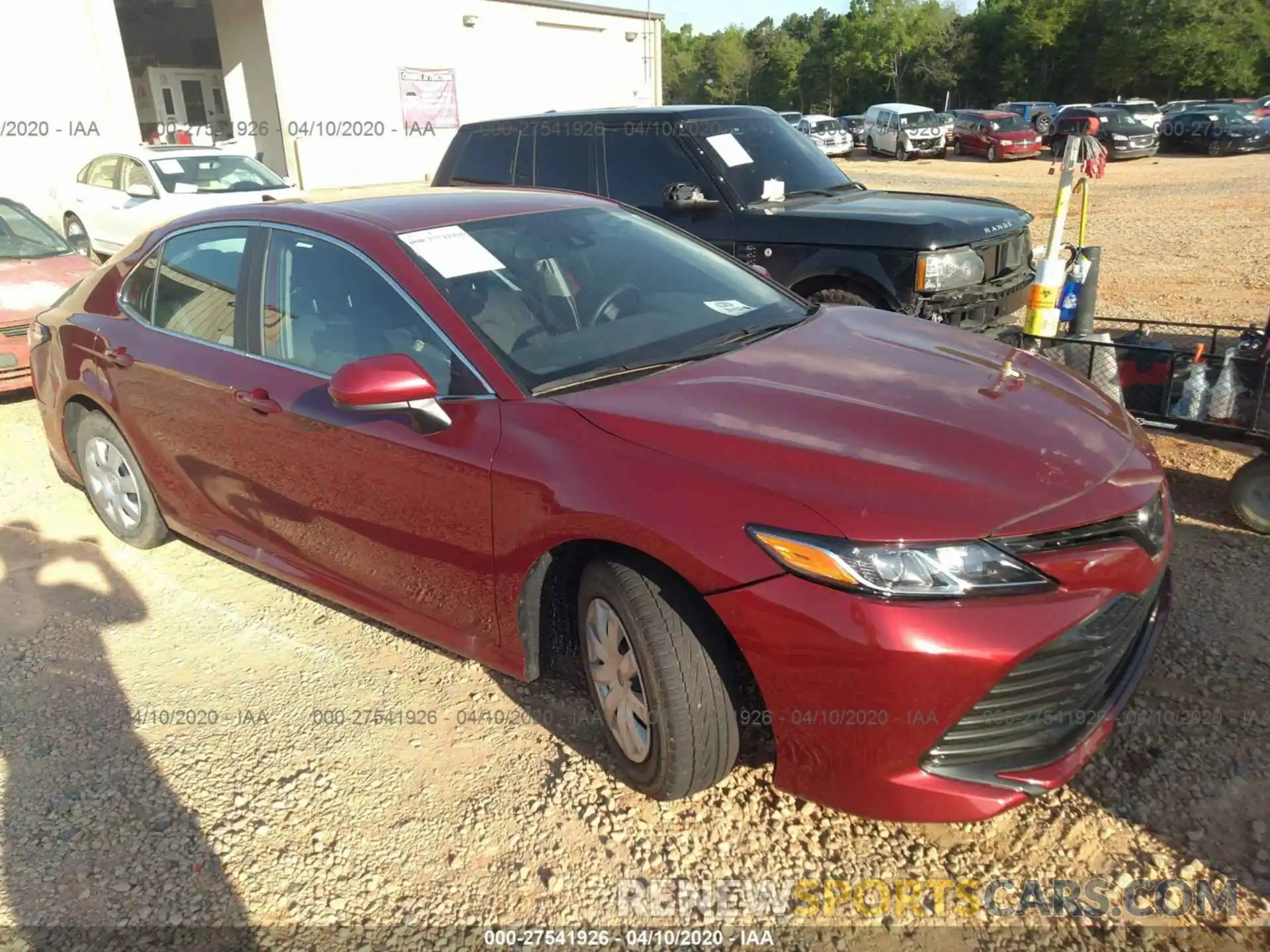 1 Photograph of a damaged car 4T1B11HK9KU739666 TOYOTA CAMRY 2019