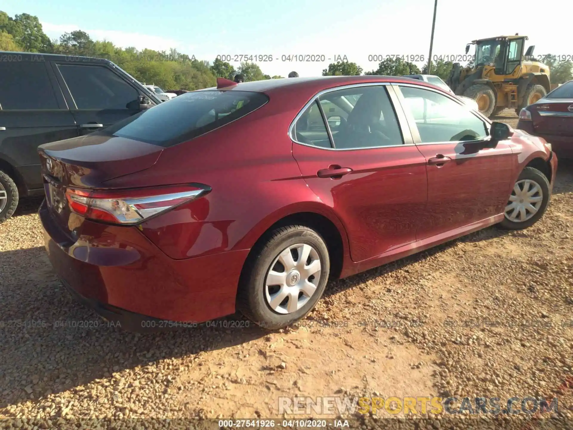 4 Photograph of a damaged car 4T1B11HK9KU739666 TOYOTA CAMRY 2019