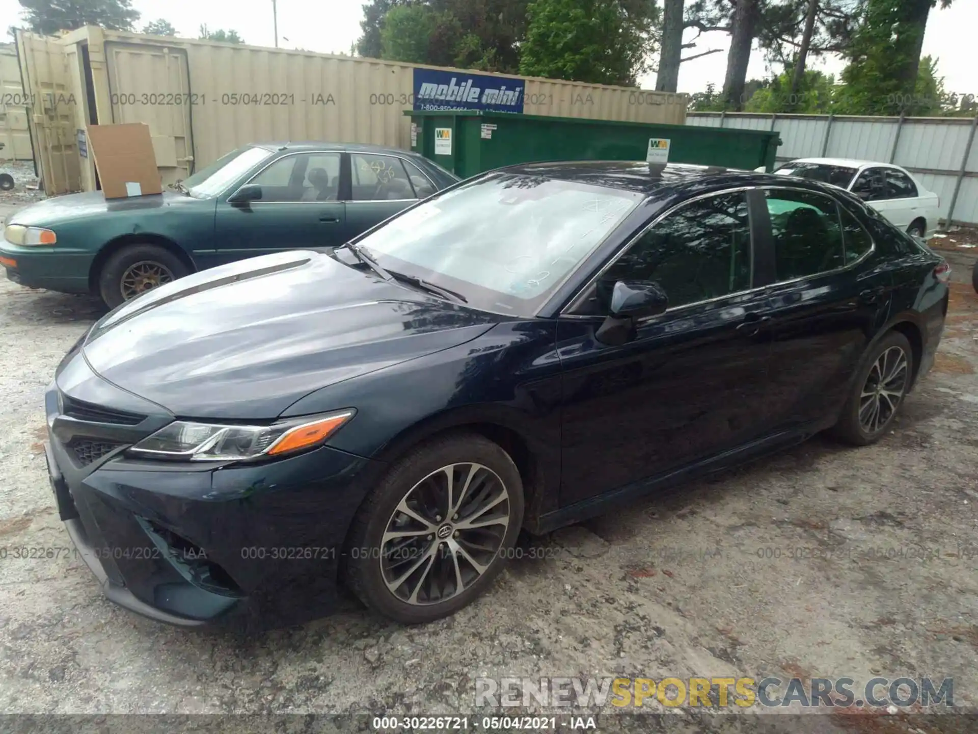 2 Photograph of a damaged car 4T1B11HK9KU741112 TOYOTA CAMRY 2019