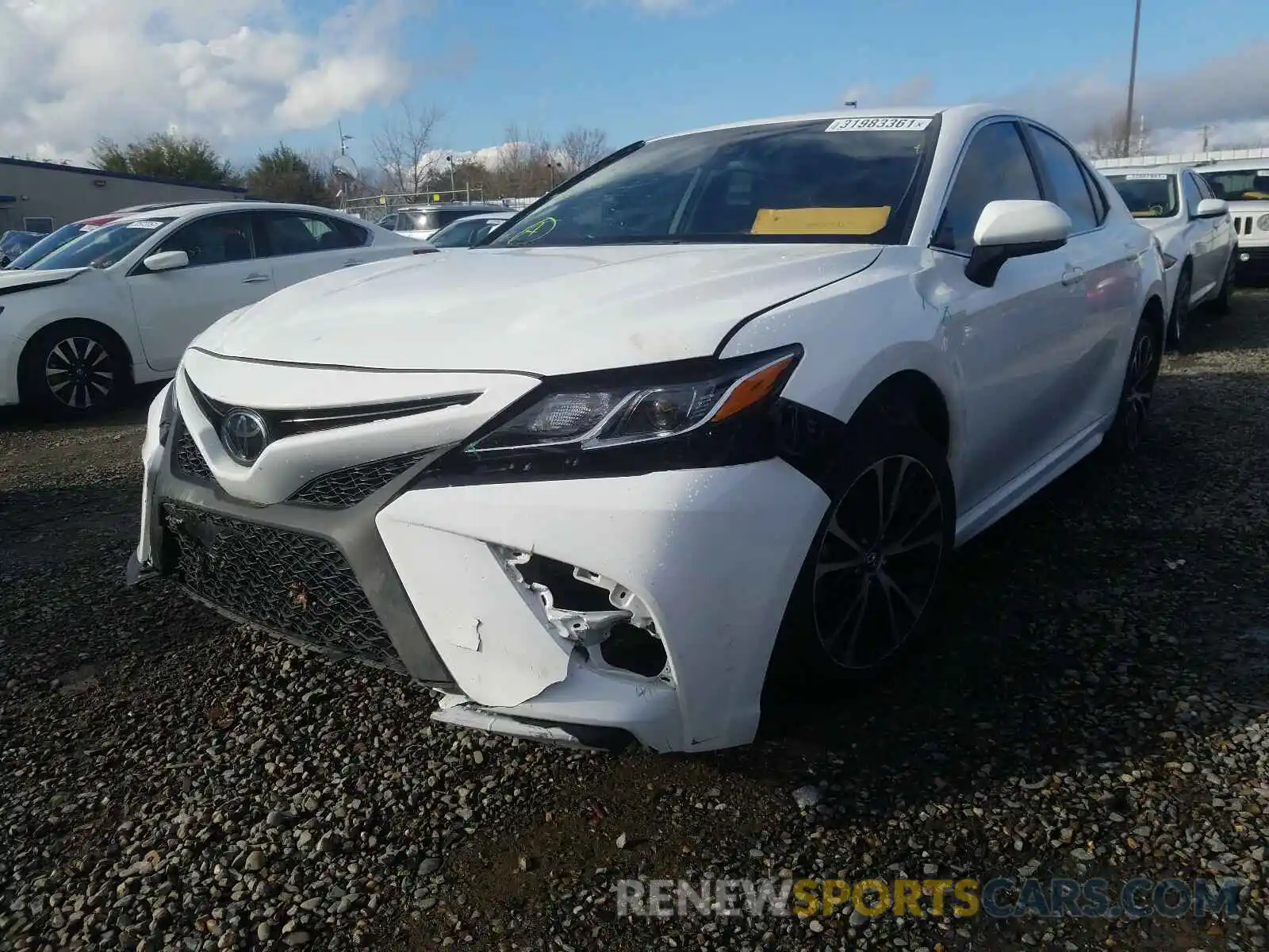 2 Photograph of a damaged car 4T1B11HK9KU741658 TOYOTA CAMRY 2019