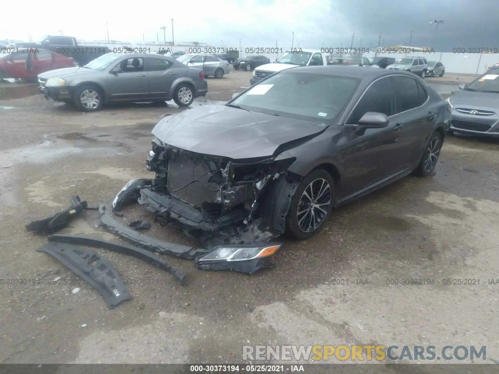 2 Photograph of a damaged car 4T1B11HK9KU741708 TOYOTA CAMRY 2019