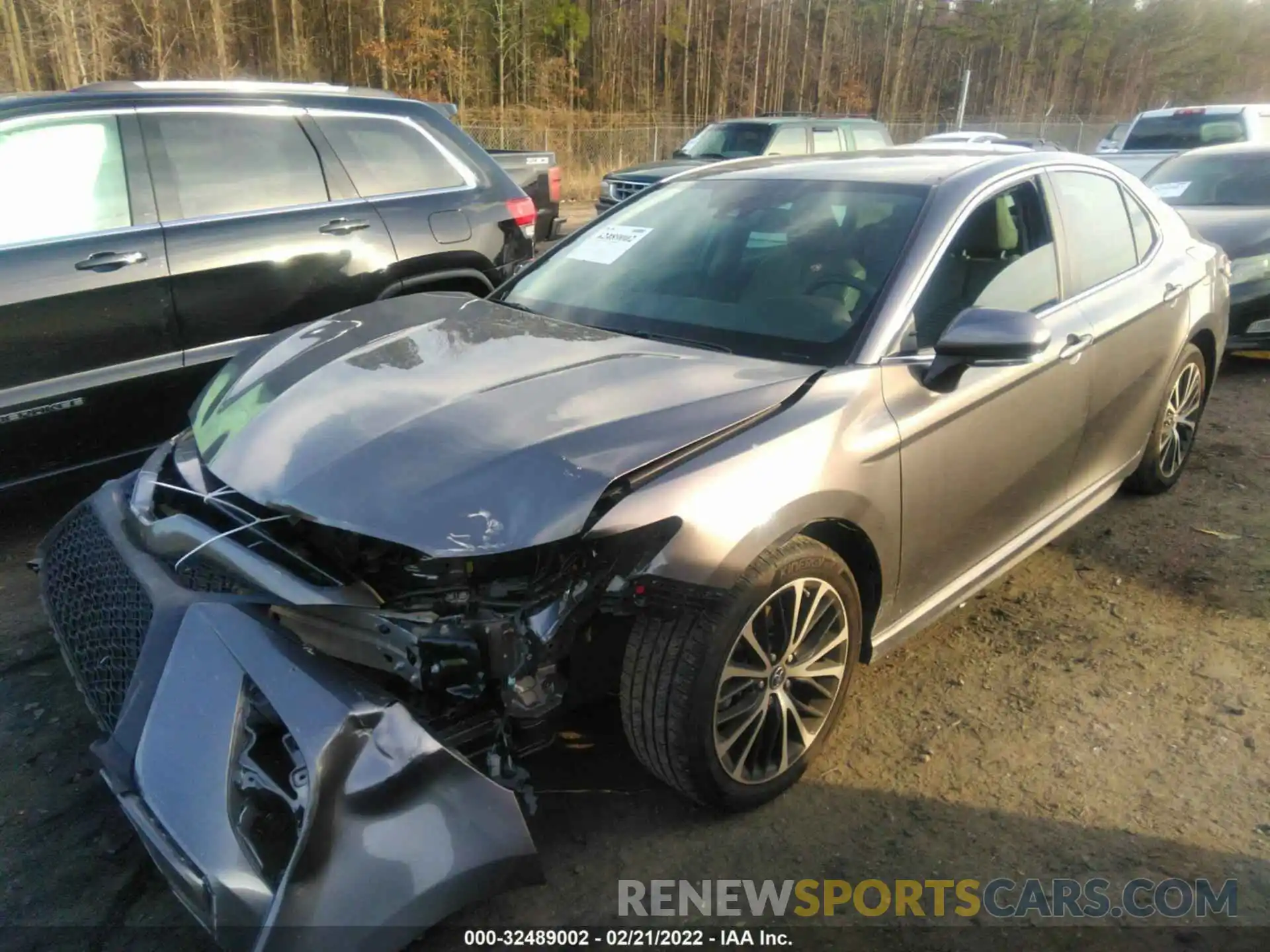 2 Photograph of a damaged car 4T1B11HK9KU743121 TOYOTA CAMRY 2019