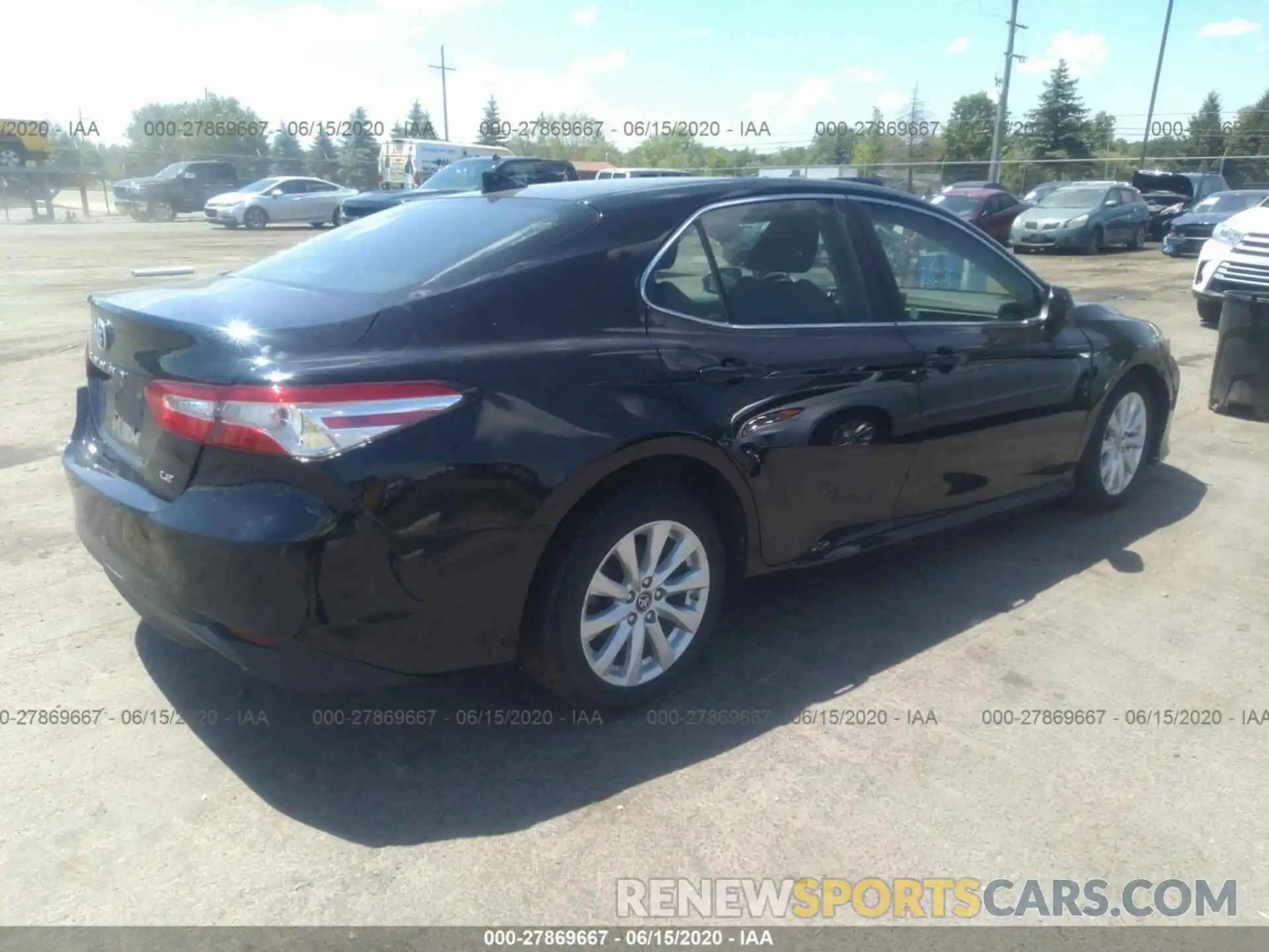 4 Photograph of a damaged car 4T1B11HK9KU744351 TOYOTA CAMRY 2019