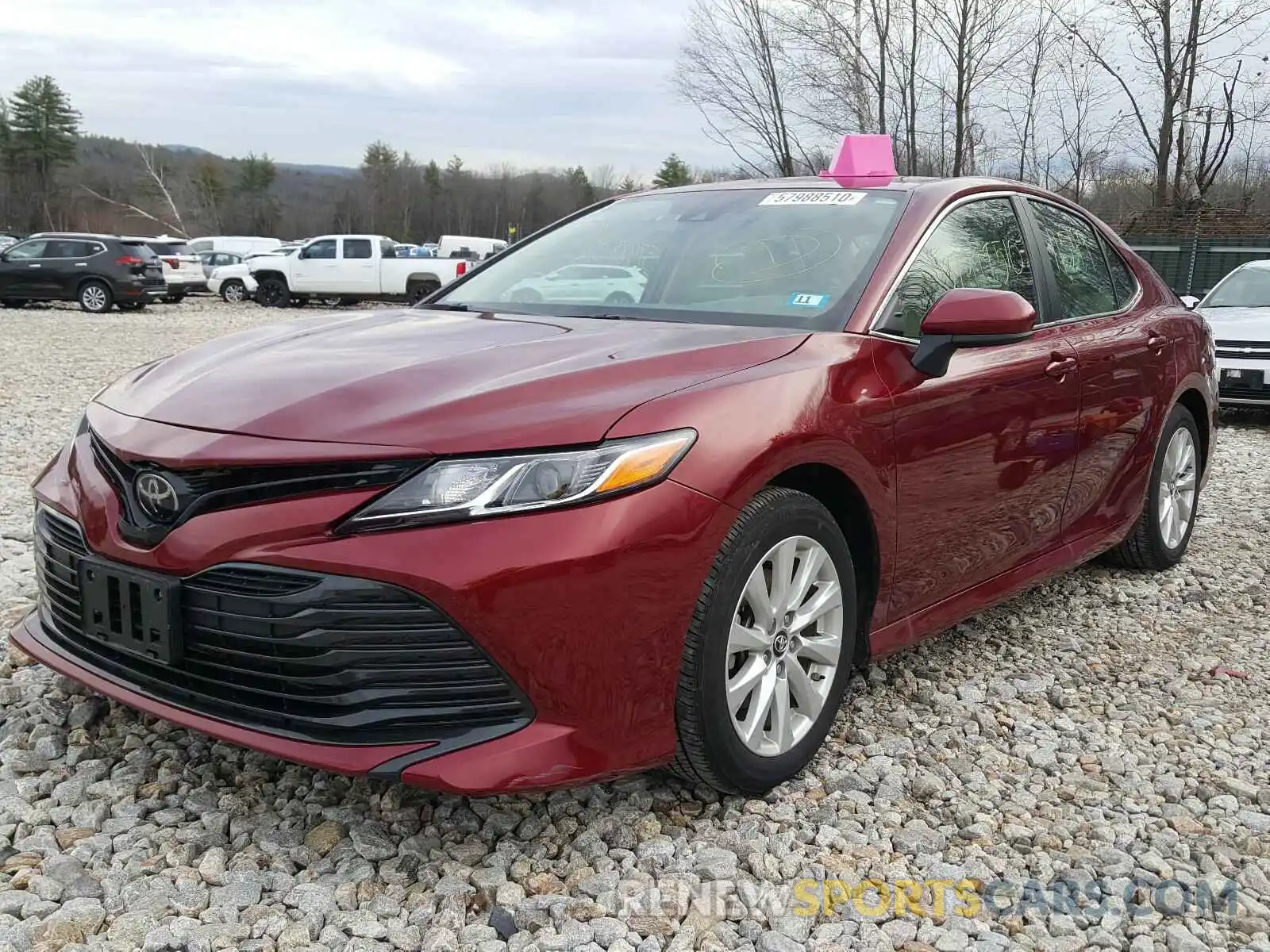 2 Photograph of a damaged car 4T1B11HK9KU744737 TOYOTA CAMRY 2019