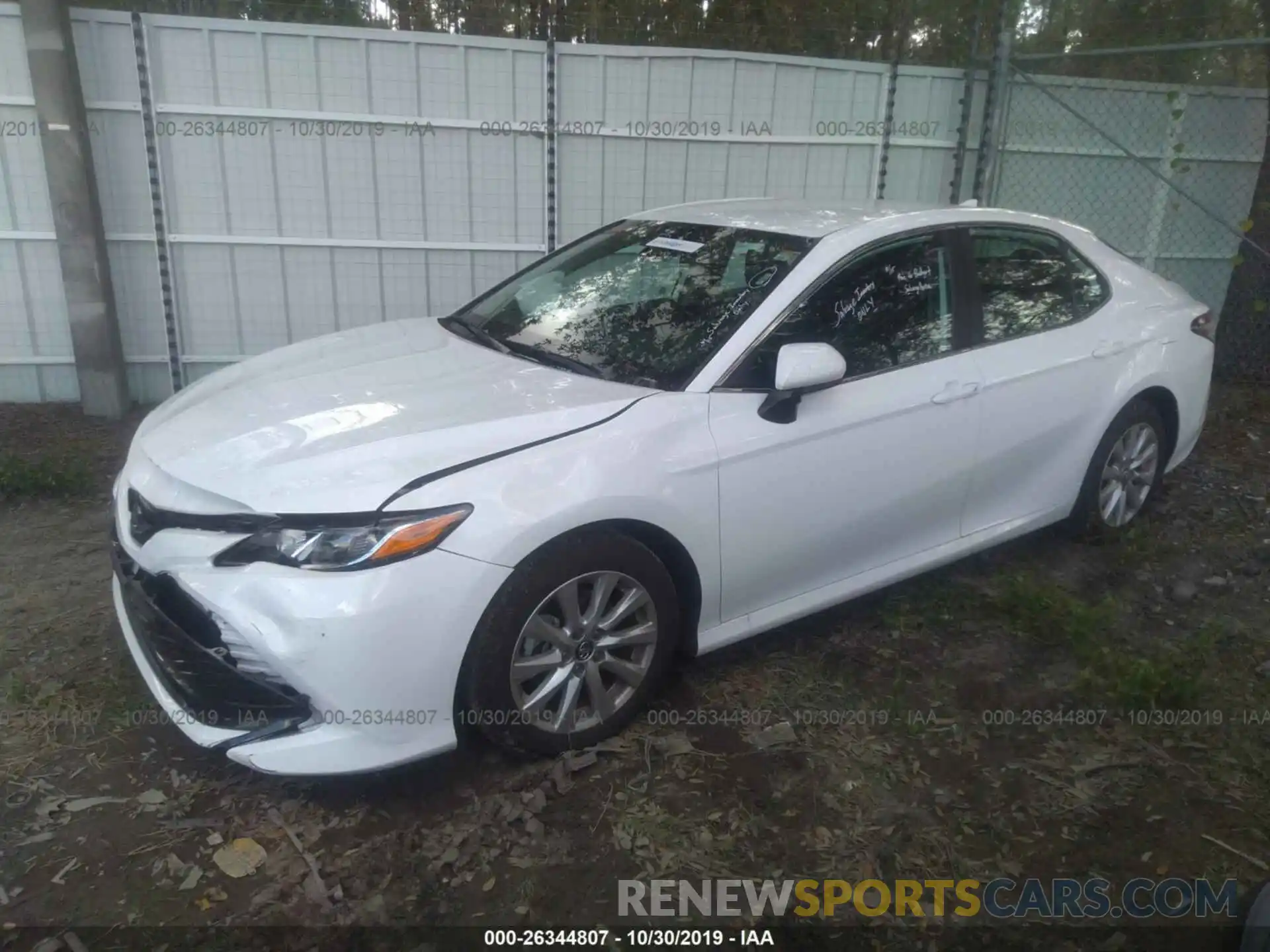 2 Photograph of a damaged car 4T1B11HK9KU745323 TOYOTA CAMRY 2019