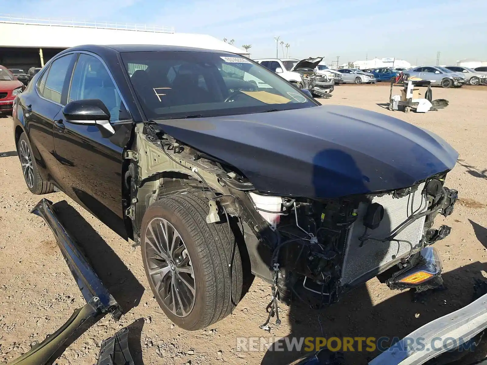 1 Photograph of a damaged car 4T1B11HK9KU745810 TOYOTA CAMRY 2019