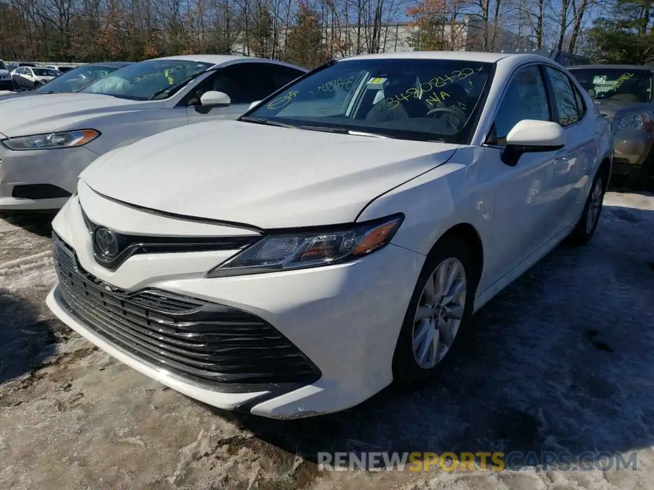 2 Photograph of a damaged car 4T1B11HK9KU746567 TOYOTA CAMRY 2019