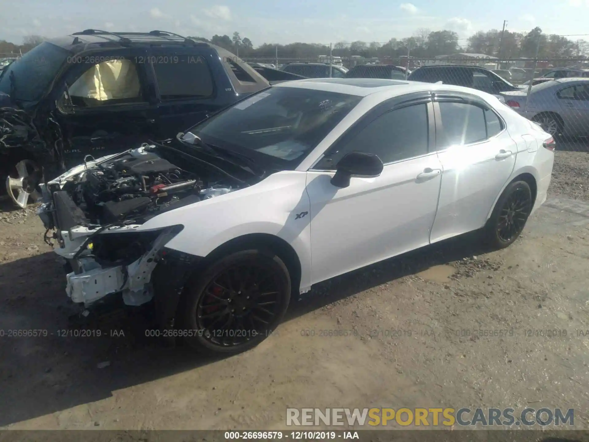 2 Photograph of a damaged car 4T1B11HK9KU747007 TOYOTA CAMRY 2019