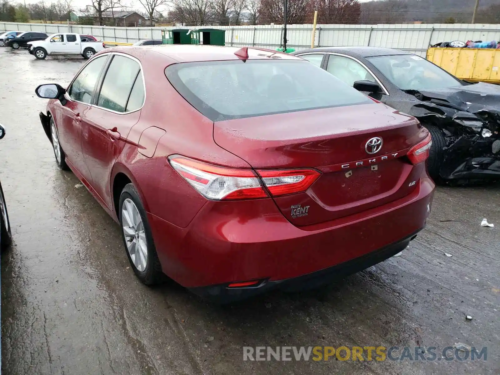 3 Photograph of a damaged car 4T1B11HK9KU750036 TOYOTA CAMRY 2019