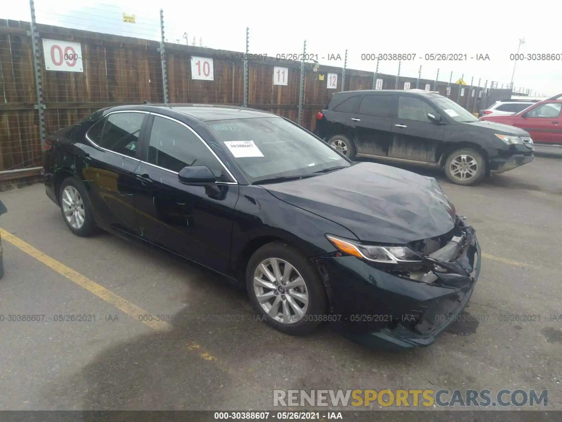 1 Photograph of a damaged car 4T1B11HK9KU751140 TOYOTA CAMRY 2019