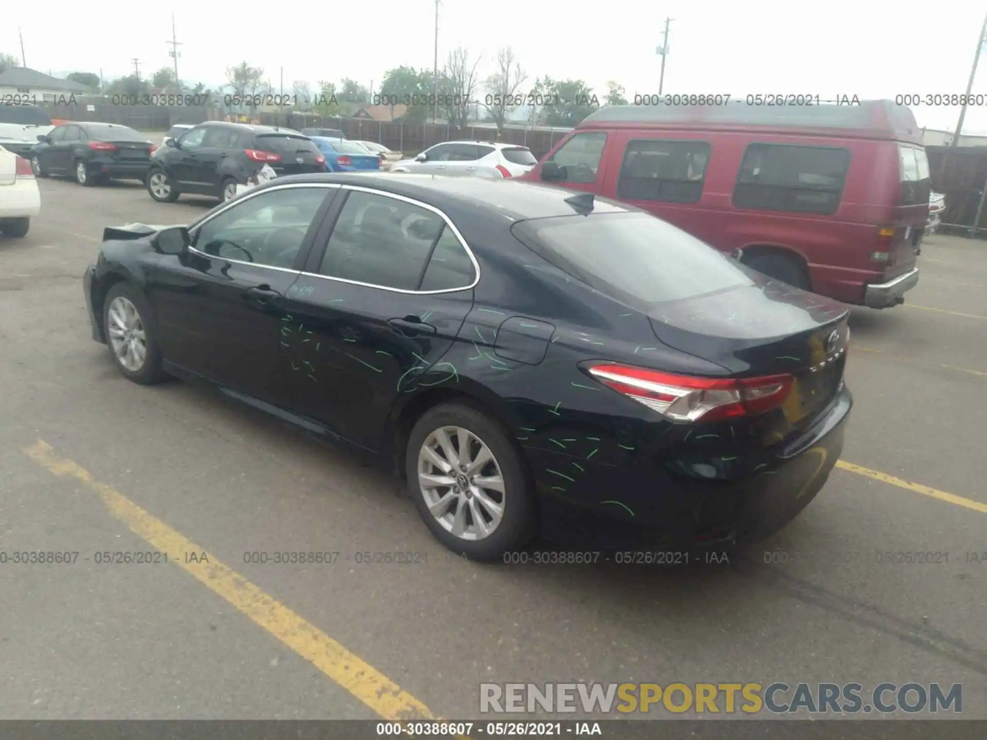 3 Photograph of a damaged car 4T1B11HK9KU751140 TOYOTA CAMRY 2019