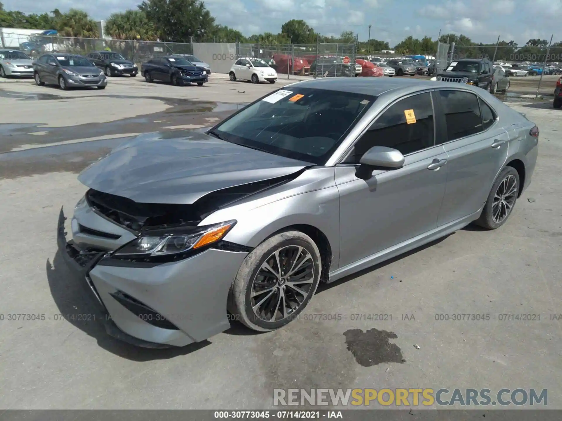 2 Photograph of a damaged car 4T1B11HK9KU751820 TOYOTA CAMRY 2019