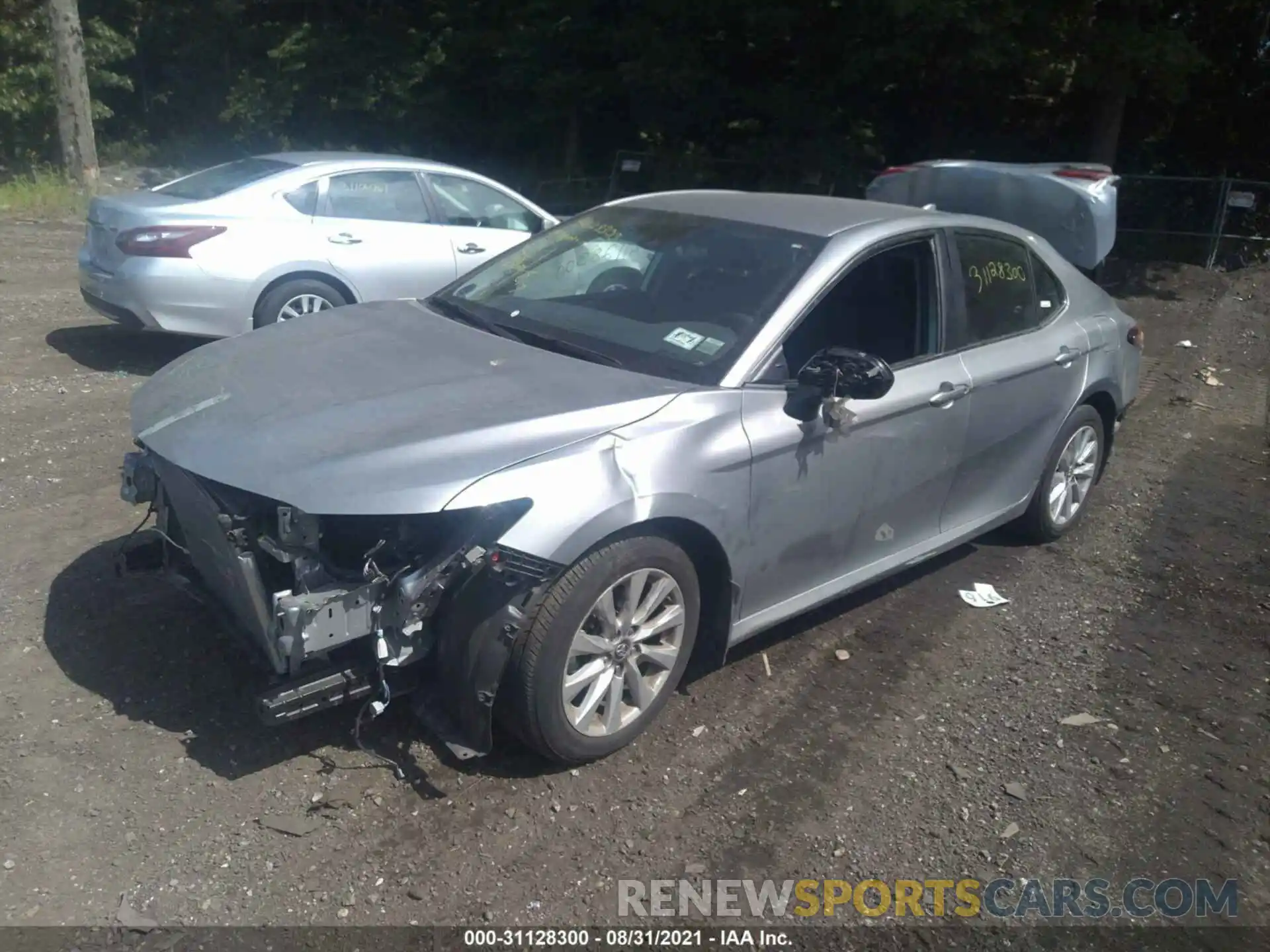 2 Photograph of a damaged car 4T1B11HK9KU752658 TOYOTA CAMRY 2019