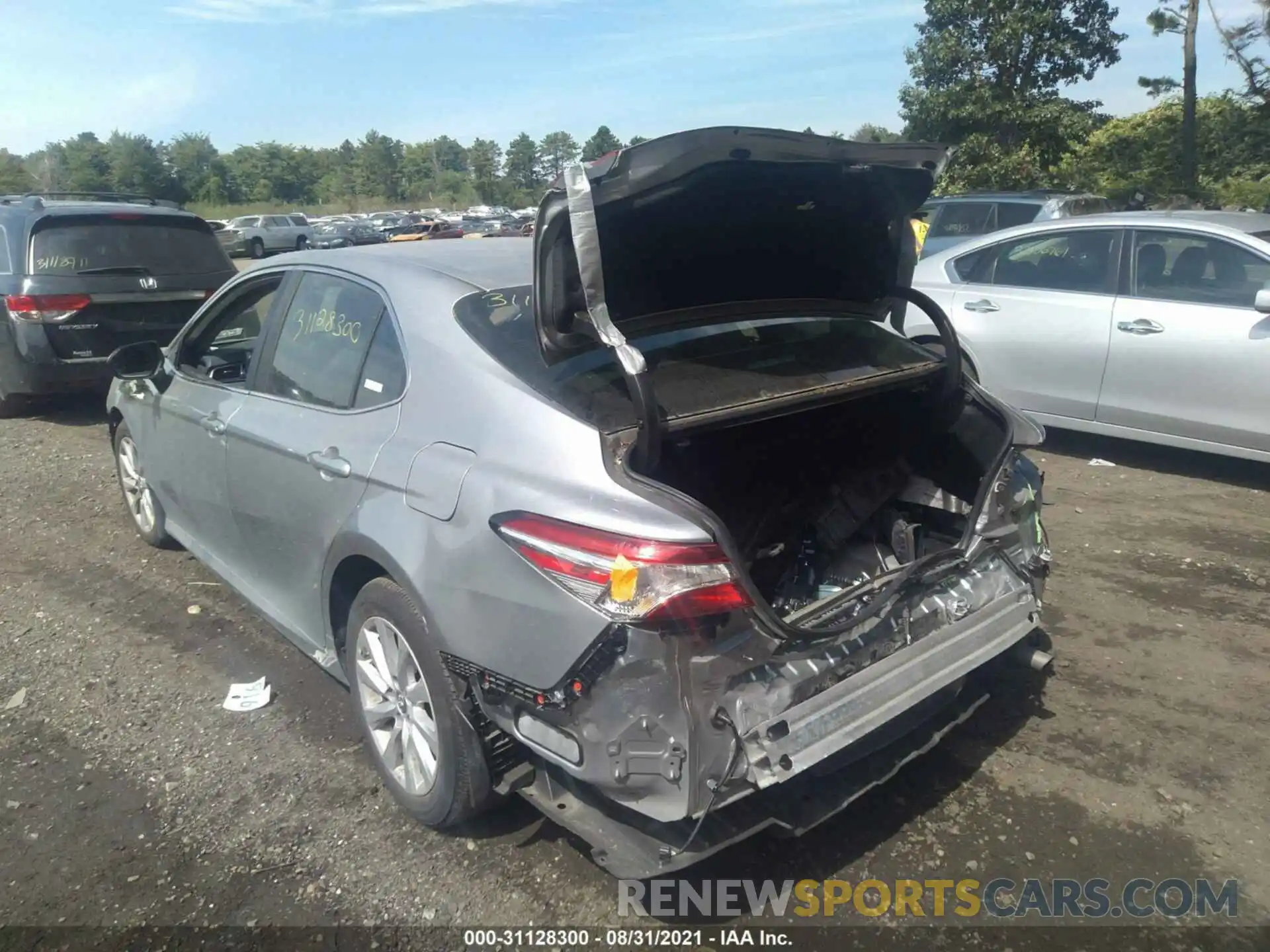 3 Photograph of a damaged car 4T1B11HK9KU752658 TOYOTA CAMRY 2019