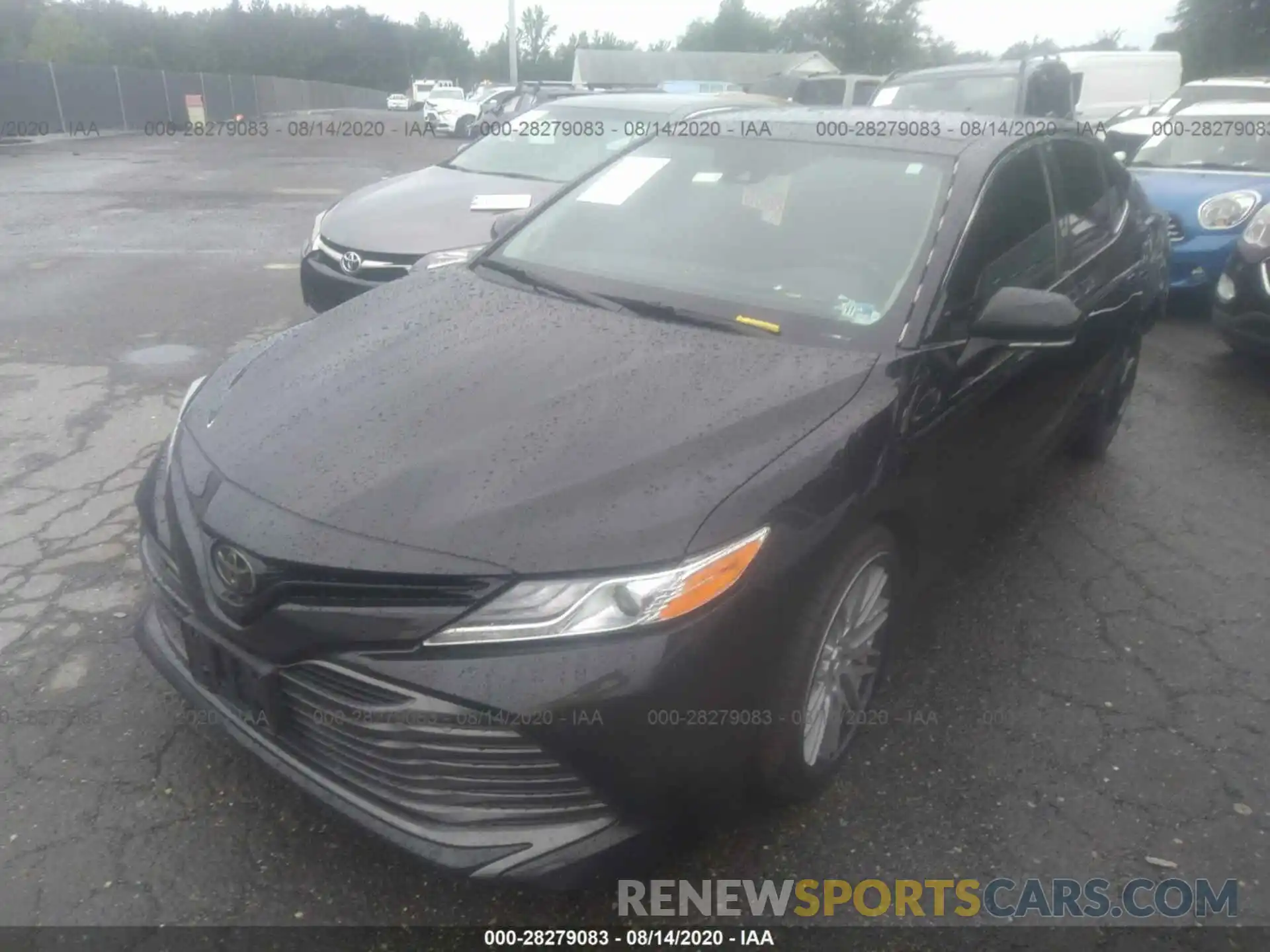 2 Photograph of a damaged car 4T1B11HK9KU753745 TOYOTA CAMRY 2019