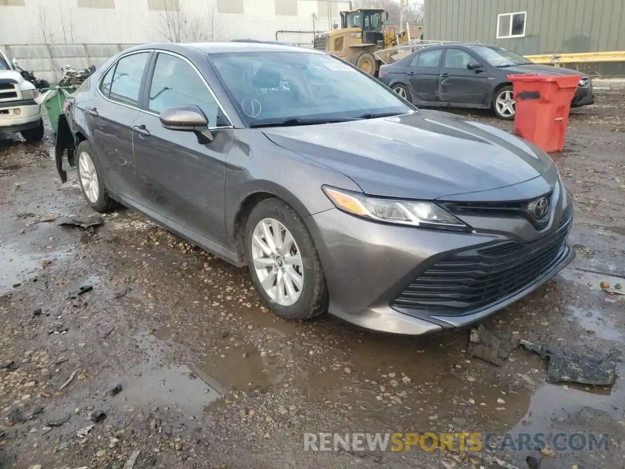 1 Photograph of a damaged car 4T1B11HK9KU754538 TOYOTA CAMRY 2019