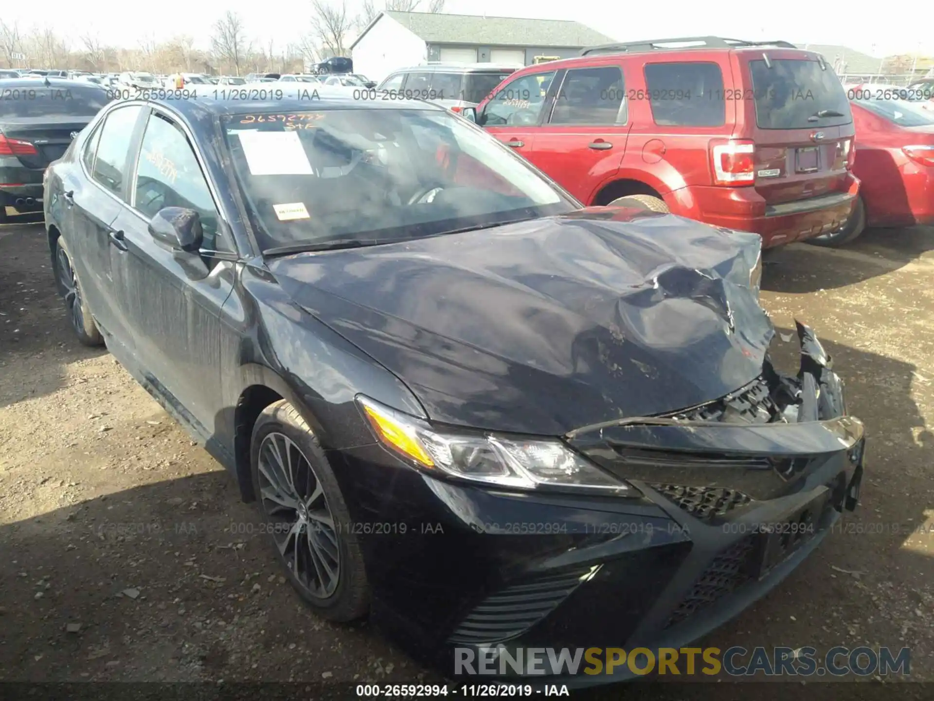 1 Photograph of a damaged car 4T1B11HK9KU755074 TOYOTA CAMRY 2019