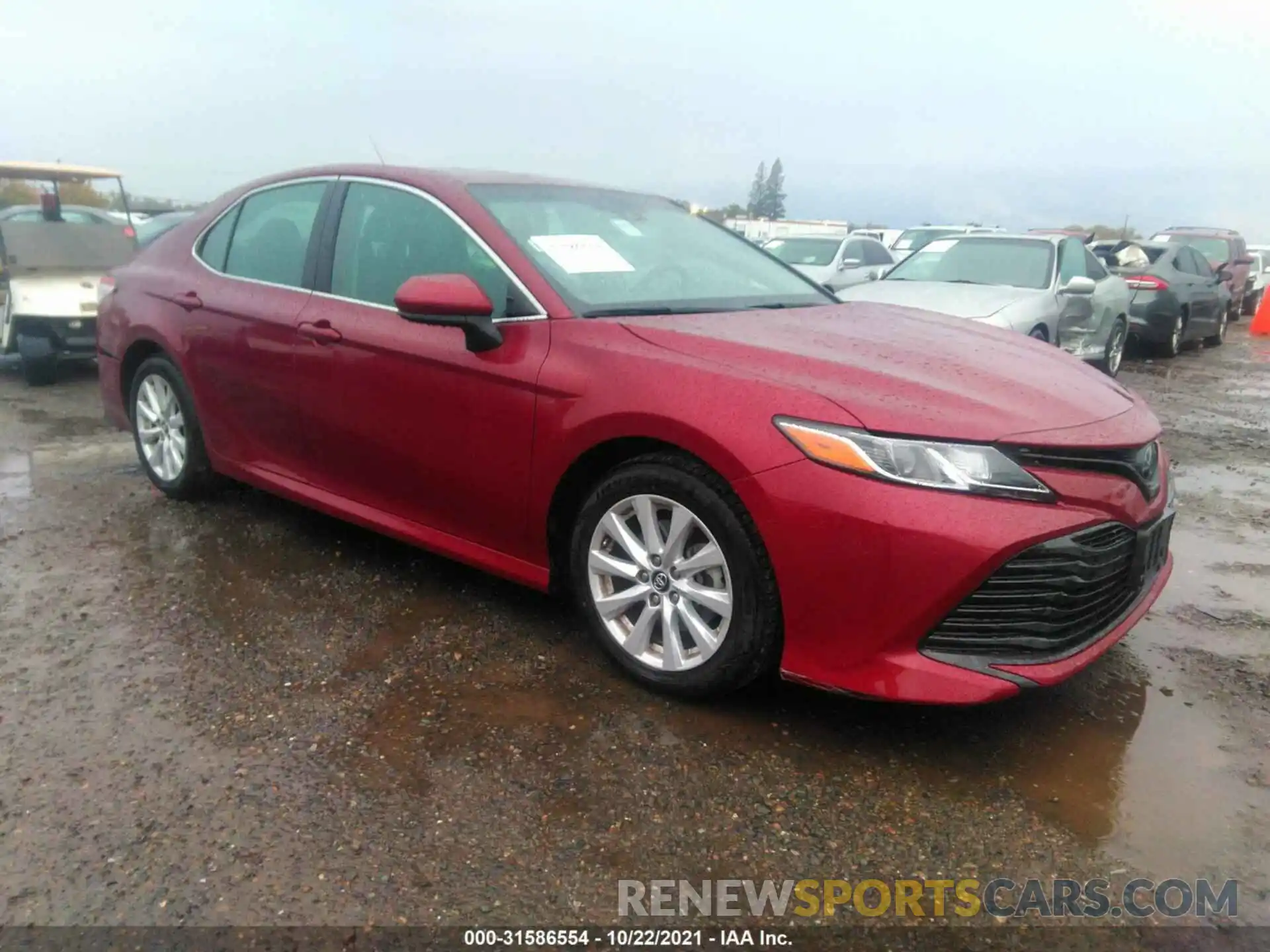 1 Photograph of a damaged car 4T1B11HK9KU755205 TOYOTA CAMRY 2019