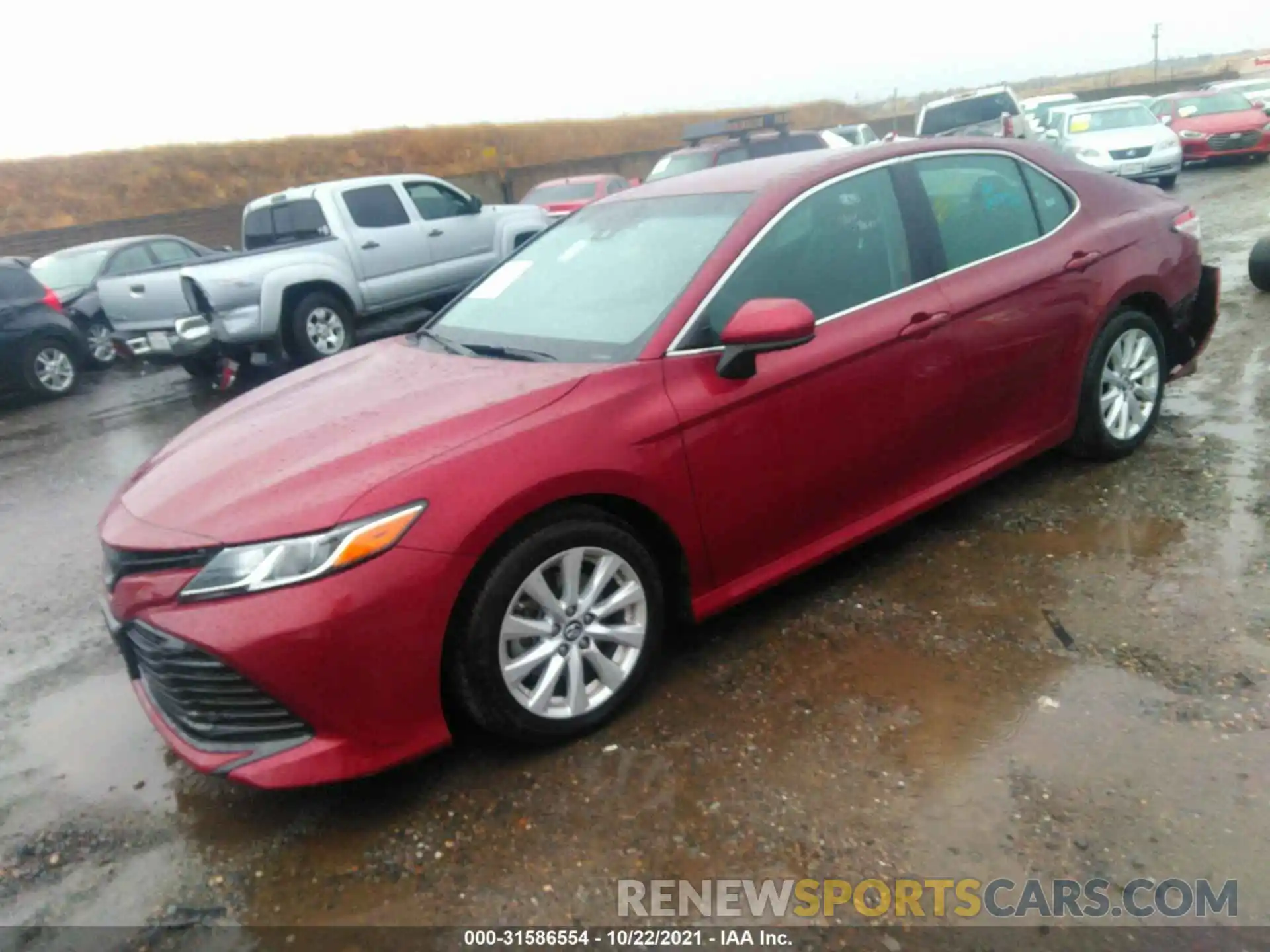 2 Photograph of a damaged car 4T1B11HK9KU755205 TOYOTA CAMRY 2019