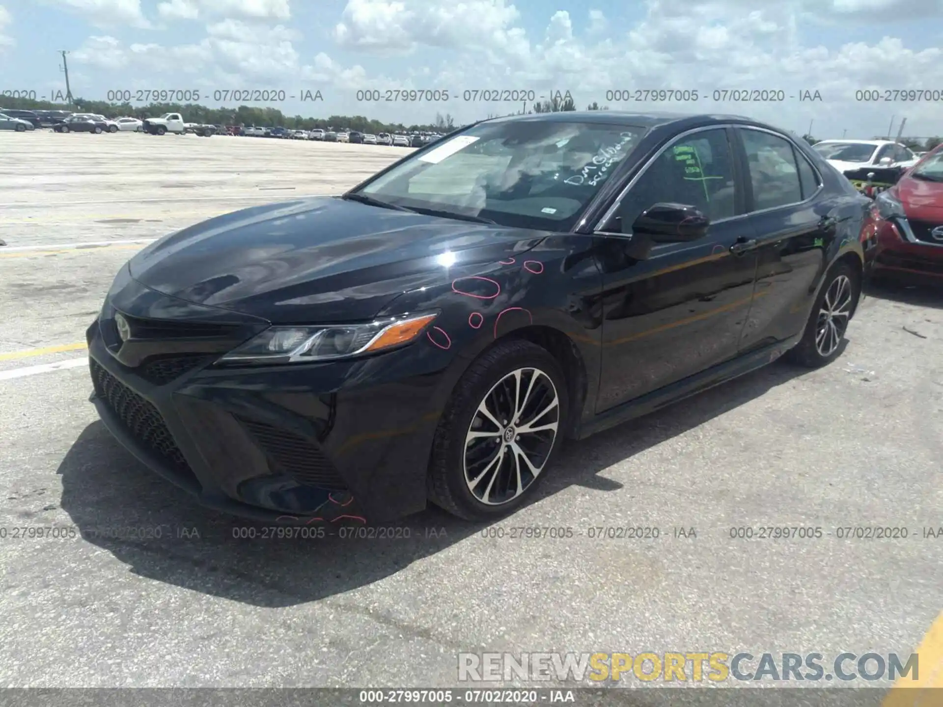 2 Photograph of a damaged car 4T1B11HK9KU755267 TOYOTA CAMRY 2019