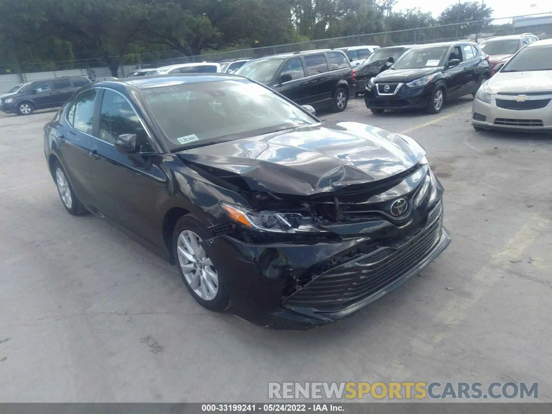 1 Photograph of a damaged car 4T1B11HK9KU755947 TOYOTA CAMRY 2019