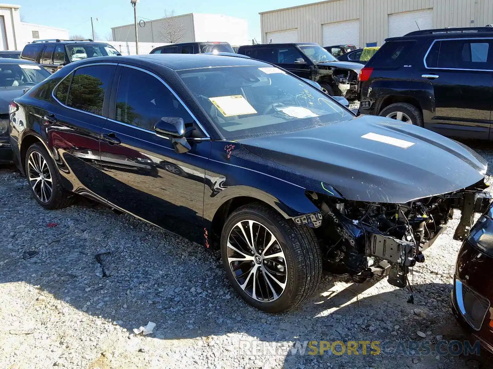 1 Photograph of a damaged car 4T1B11HK9KU756483 TOYOTA CAMRY 2019