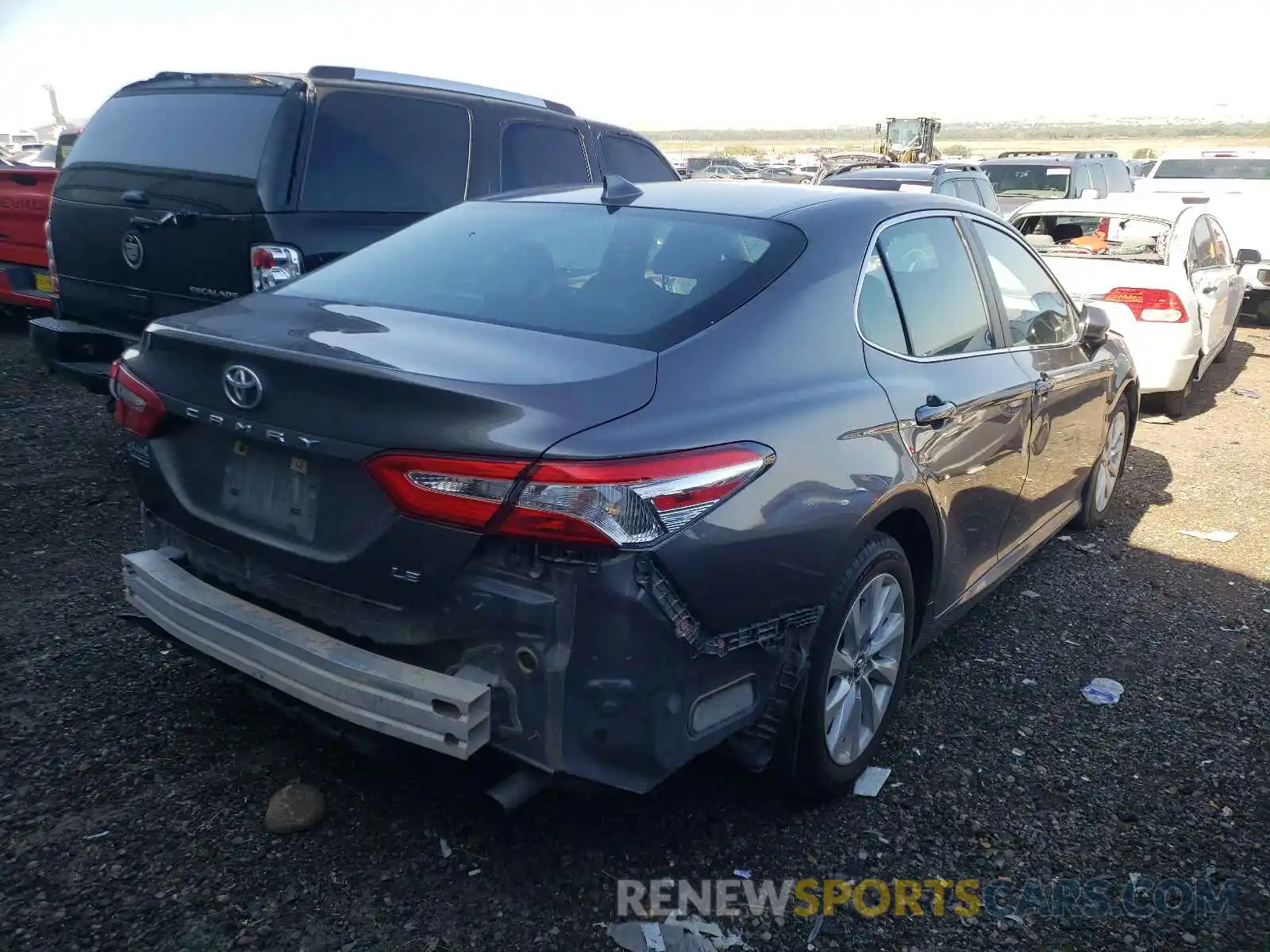 4 Photograph of a damaged car 4T1B11HK9KU758833 TOYOTA CAMRY 2019