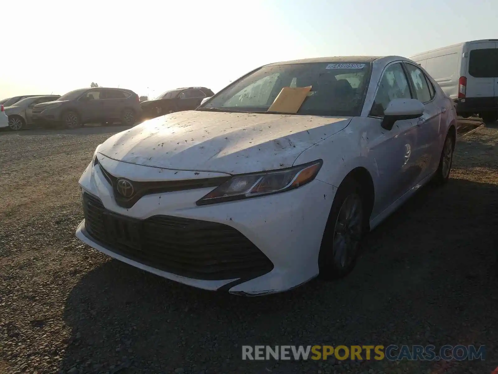 2 Photograph of a damaged car 4T1B11HK9KU759058 TOYOTA CAMRY 2019