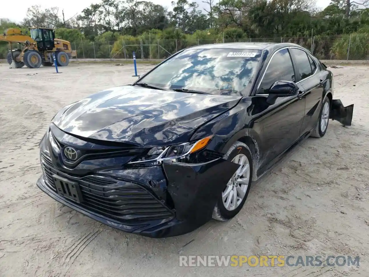 2 Photograph of a damaged car 4T1B11HK9KU759447 TOYOTA CAMRY 2019