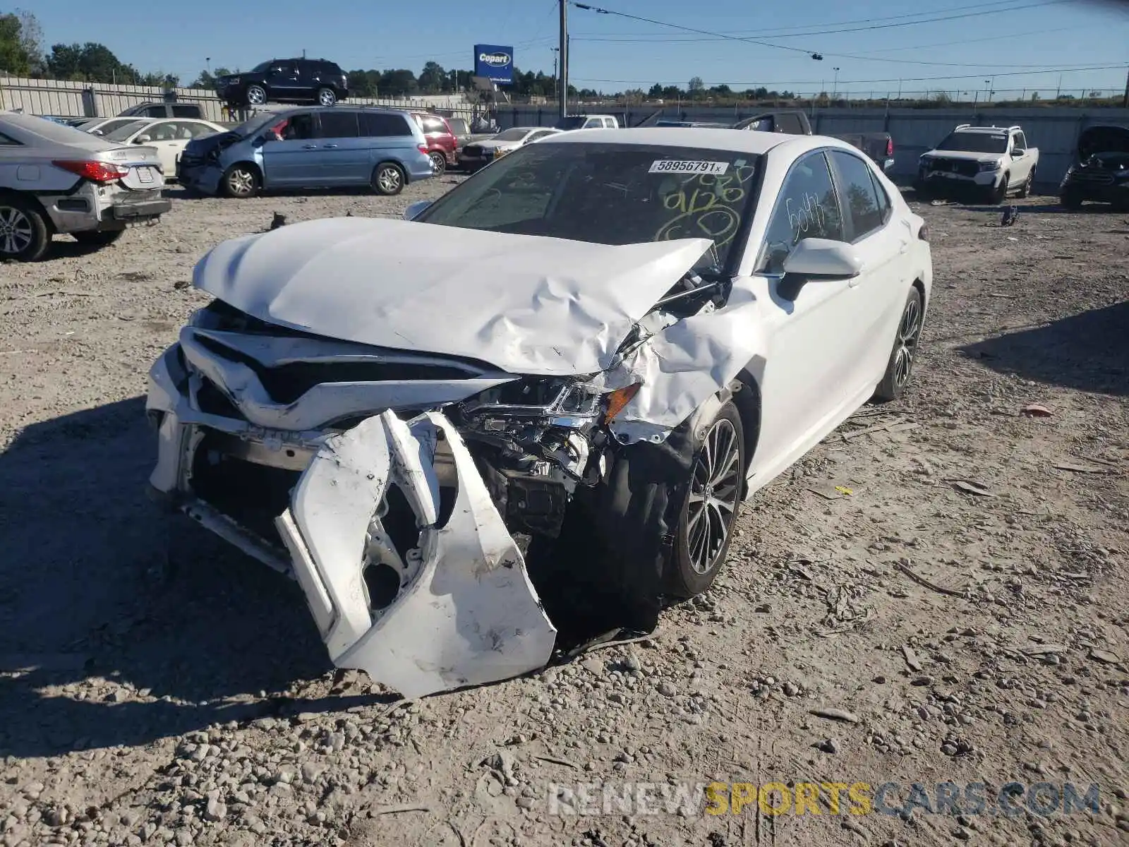 2 Photograph of a damaged car 4T1B11HK9KU759903 TOYOTA CAMRY 2019