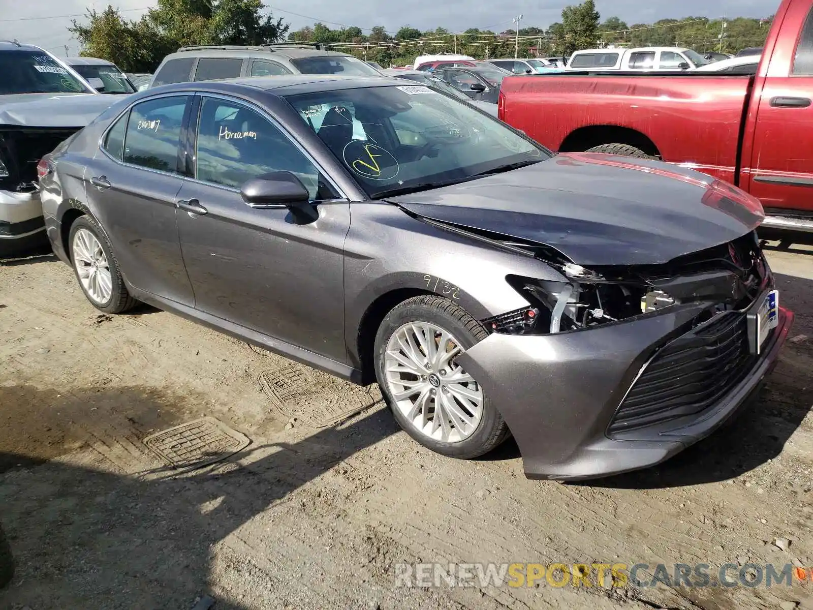 1 Photograph of a damaged car 4T1B11HK9KU760842 TOYOTA CAMRY 2019