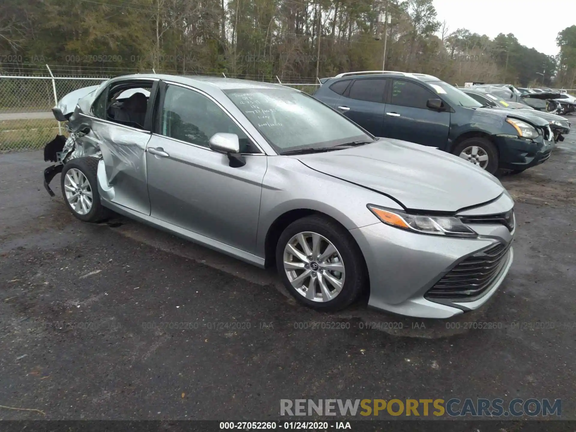 1 Photograph of a damaged car 4T1B11HK9KU760999 TOYOTA CAMRY 2019