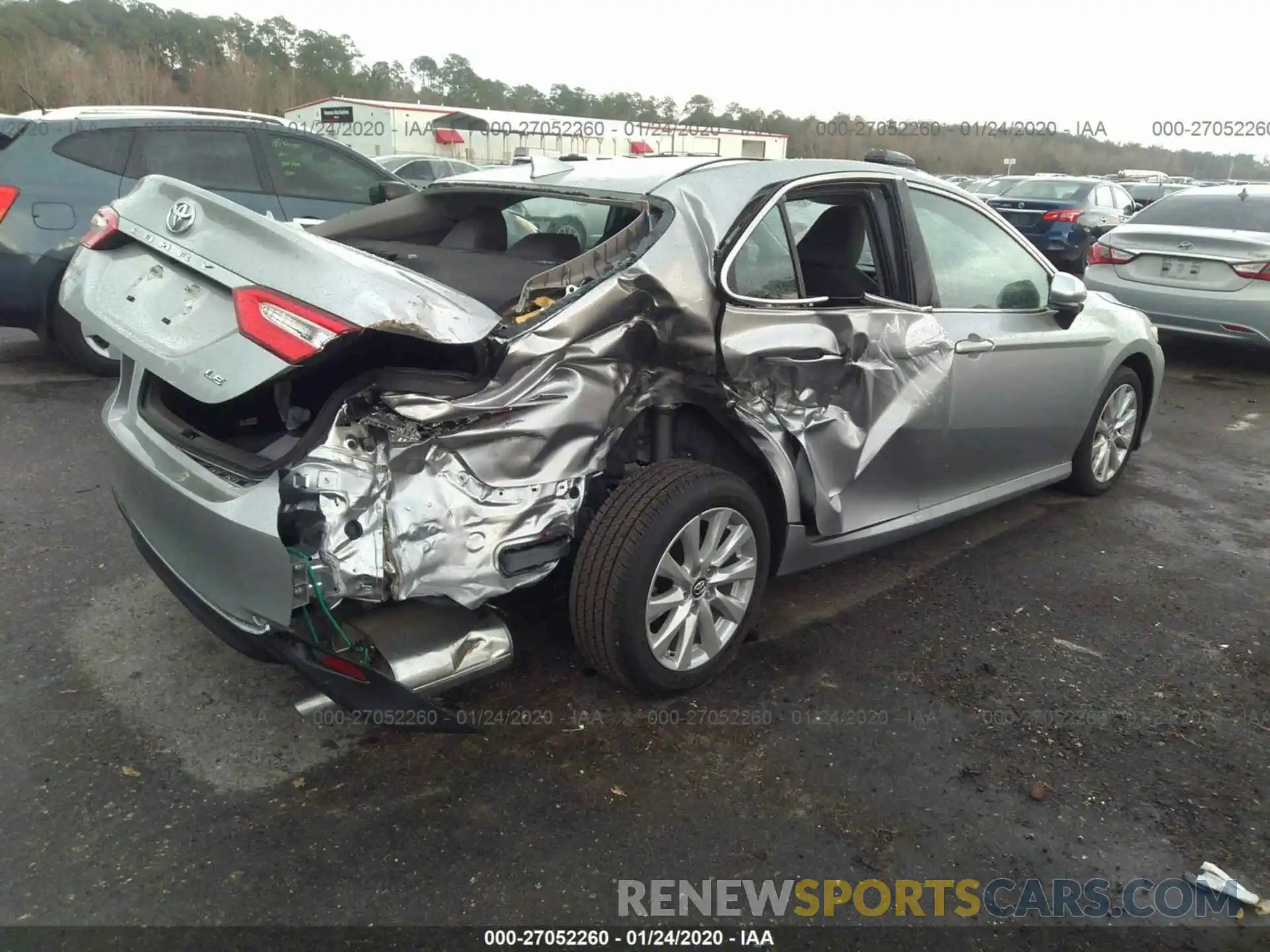 4 Photograph of a damaged car 4T1B11HK9KU760999 TOYOTA CAMRY 2019