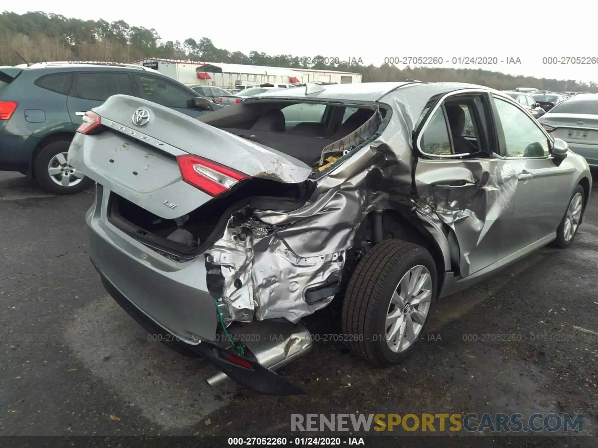 6 Photograph of a damaged car 4T1B11HK9KU760999 TOYOTA CAMRY 2019